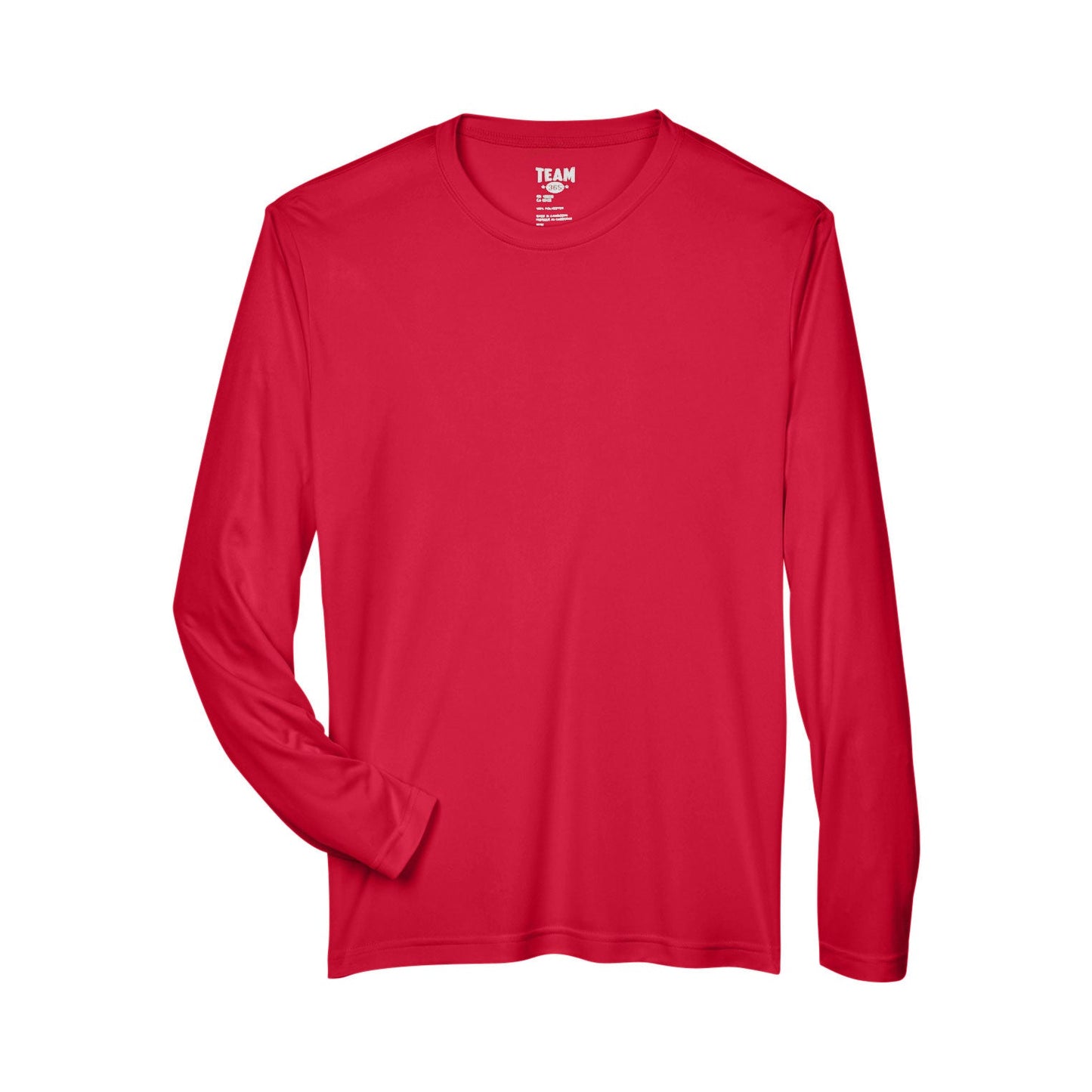 Black T-Shirts - Team 365 - Moisture-Wicking Performance