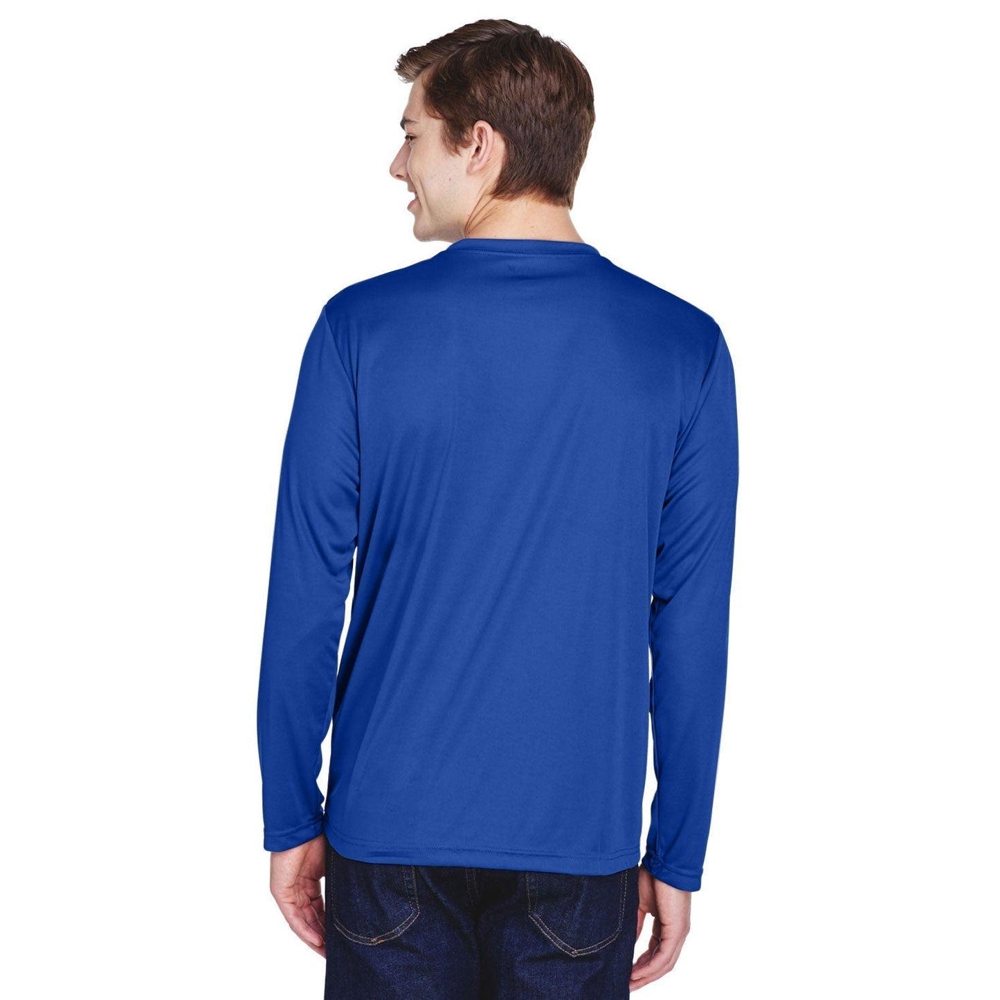 Black T-Shirts - Team 365 - Moisture-Wicking Performance