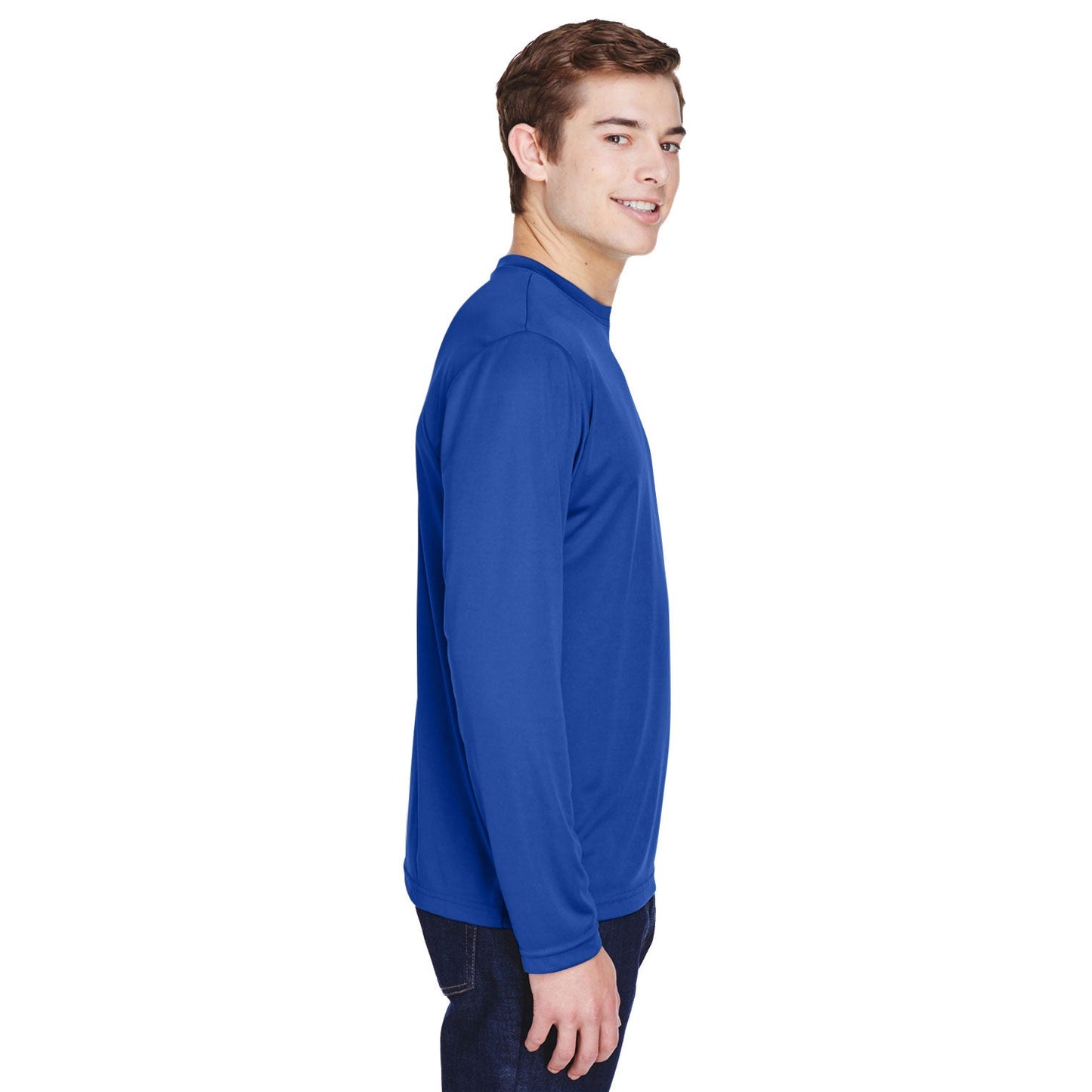 Black T-Shirts - Team 365 - Moisture-Wicking Performance