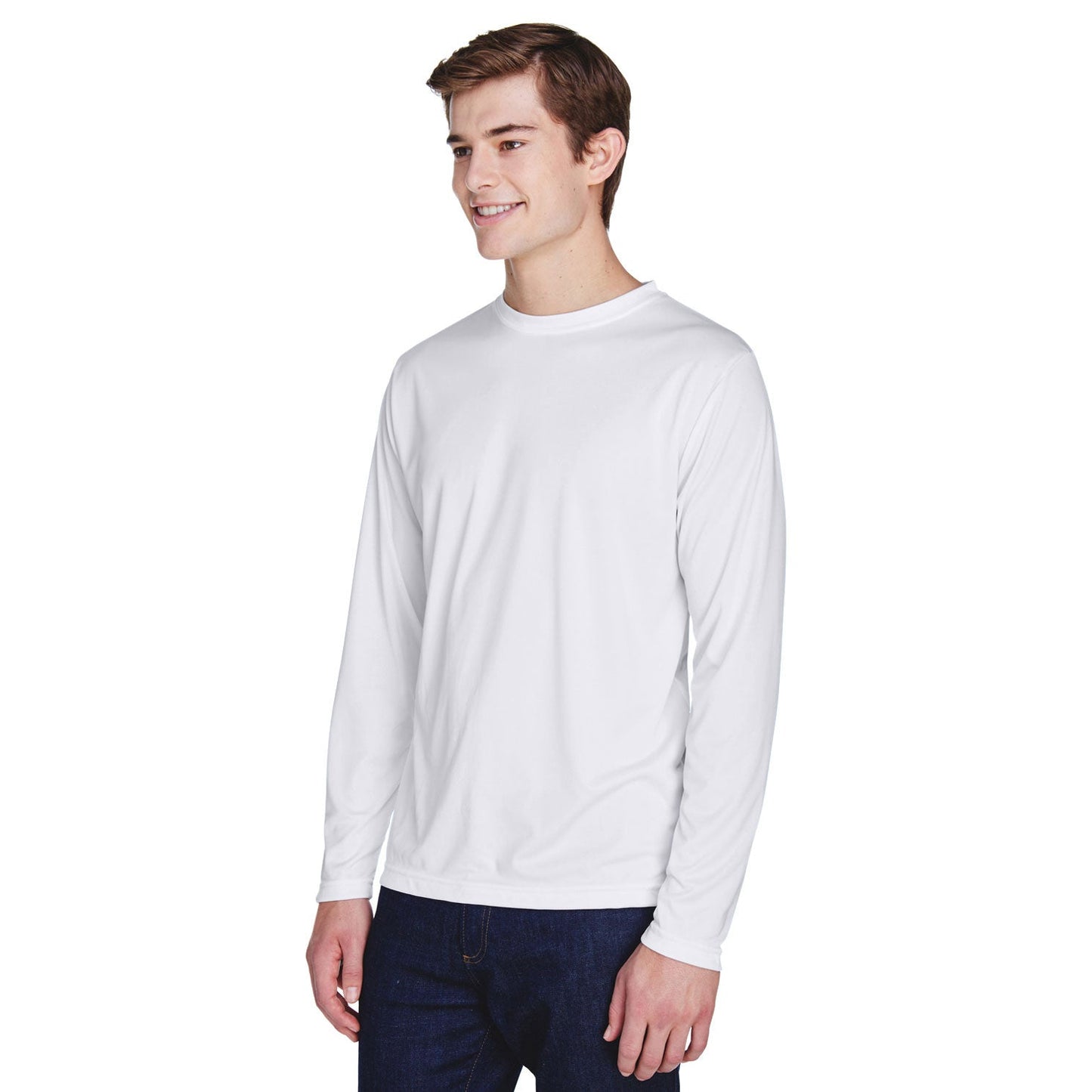 Black T-Shirts - Team 365 - Moisture-Wicking Performance