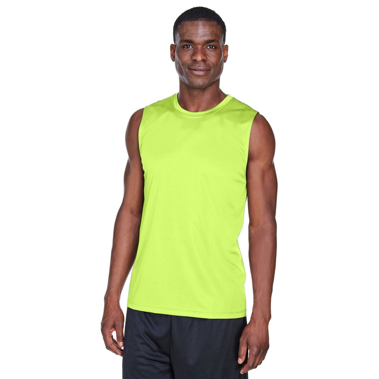 Black Tank Tops - Team 365 - Performance Fabric