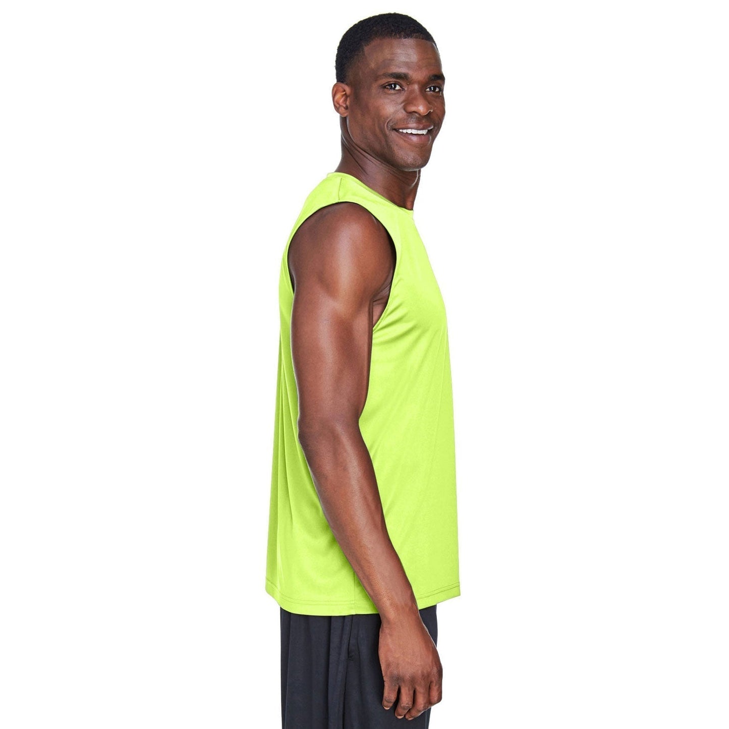 Black Tank Tops - Team 365 - Performance Fabric