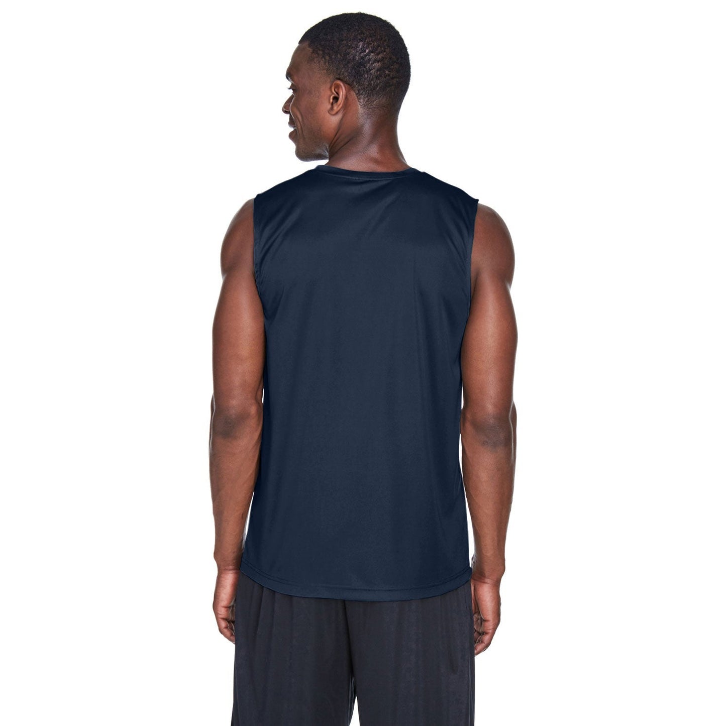 Black Tank Tops - Team 365 - Performance Fabric