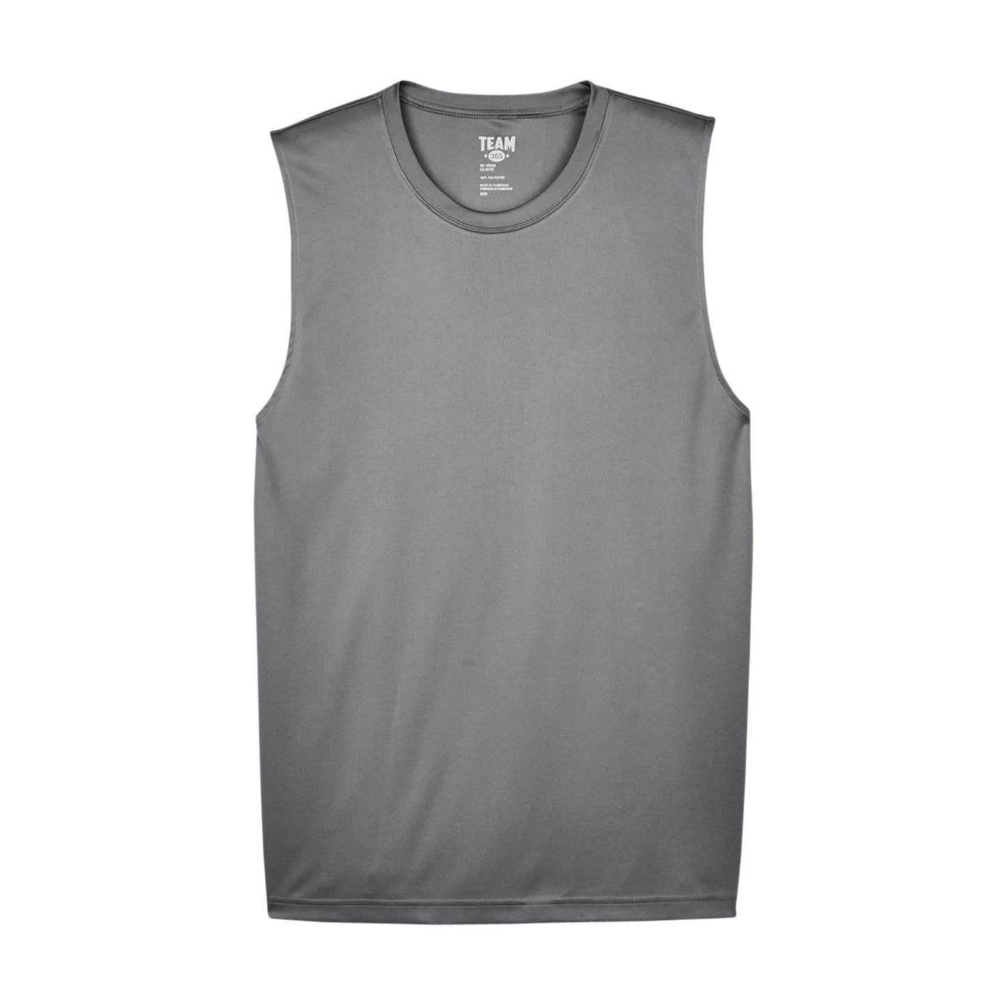 Black Tank Tops - Team 365 - Performance Fabric