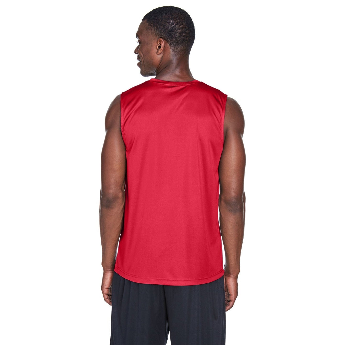 Black Tank Tops - Team 365 - Performance Fabric