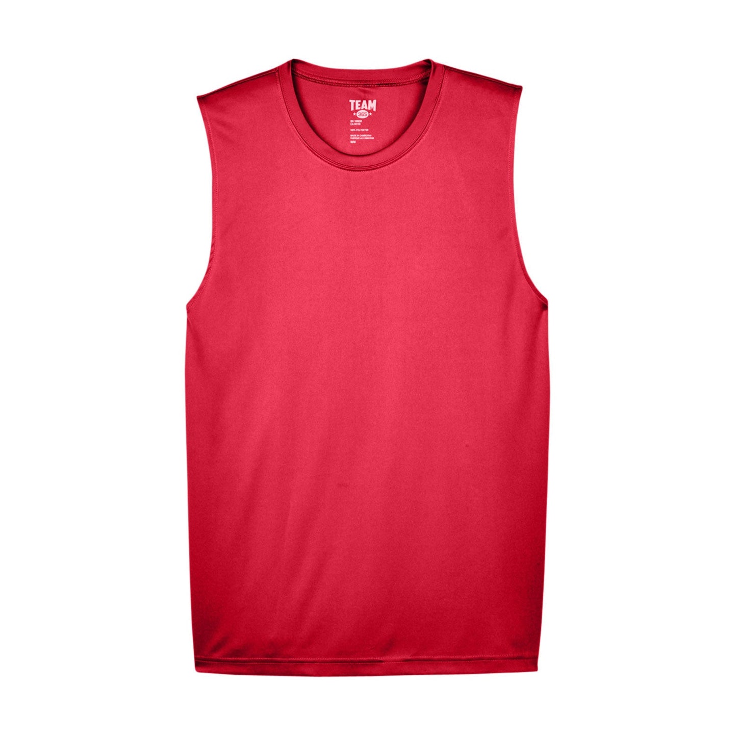 Black Tank Tops - Team 365 - Performance Fabric