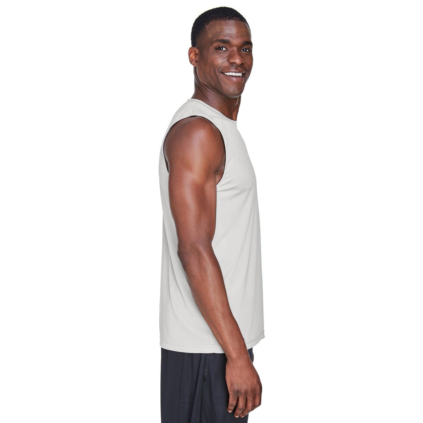 Black Tank Tops - Team 365 - Performance Fabric