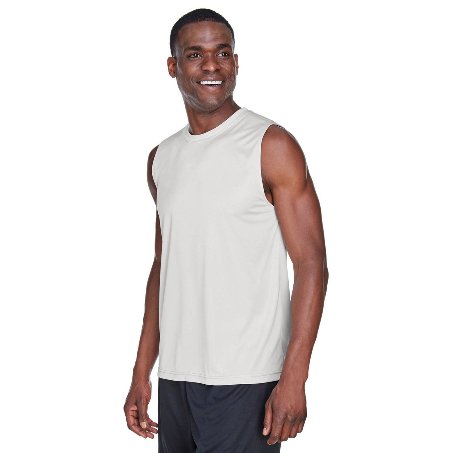 Black Tank Tops - Team 365 - Performance Fabric