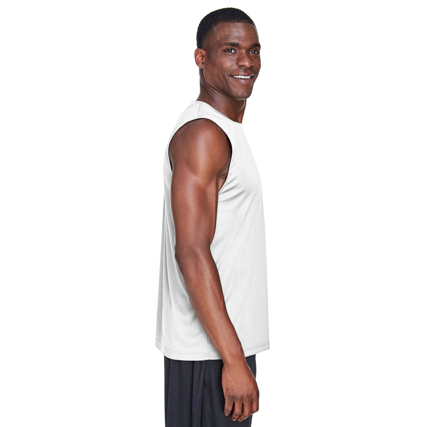 Black Tank Tops - Team 365 - Performance Fabric