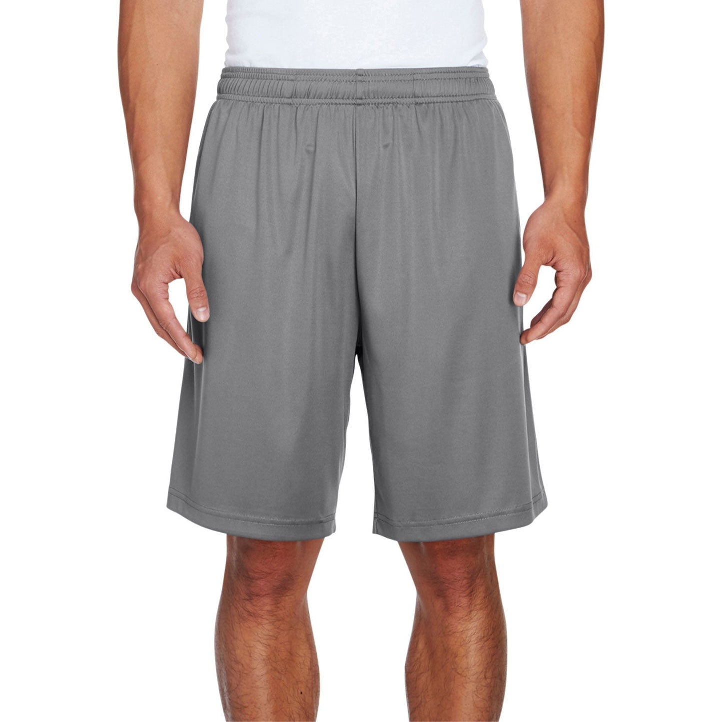Black Performance Shorts - Team 365 - Moisture Wicking