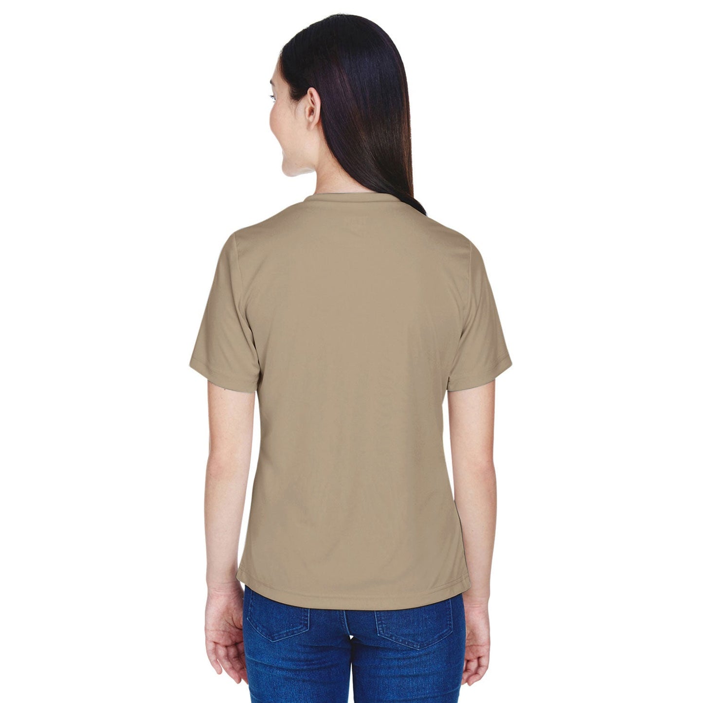 Black Performance T-Shirts - Team 365 - Moisture-Wicking