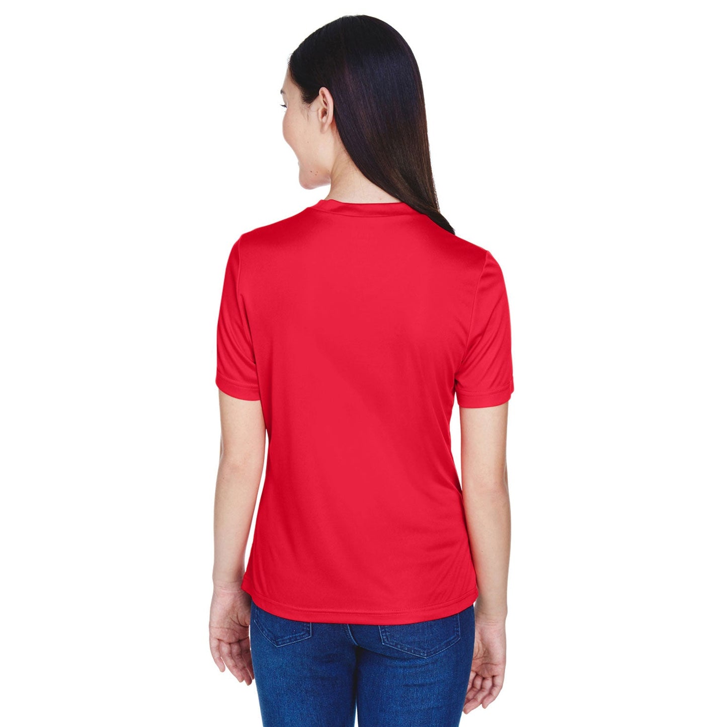 Black Performance T-Shirts - Team 365 - Moisture-Wicking