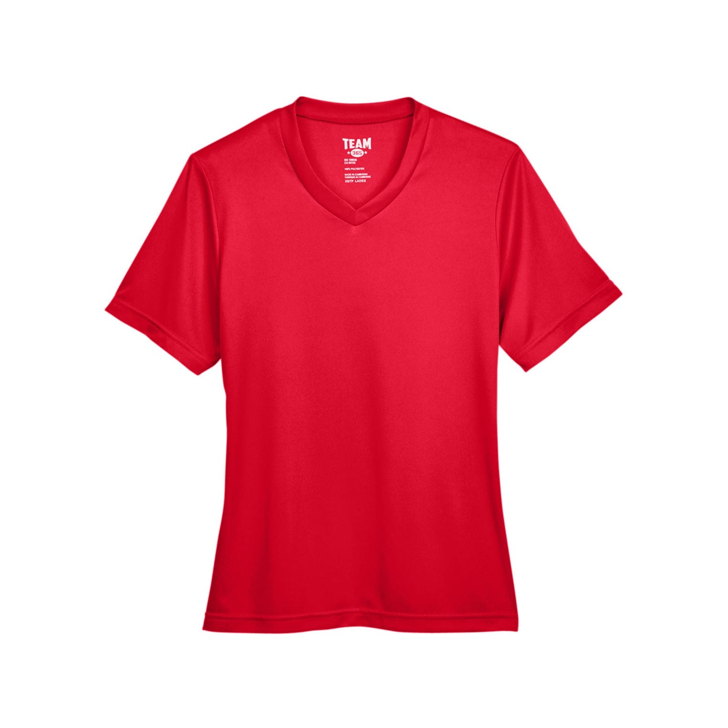 Black Performance T-Shirts - Team 365 - Moisture-Wicking