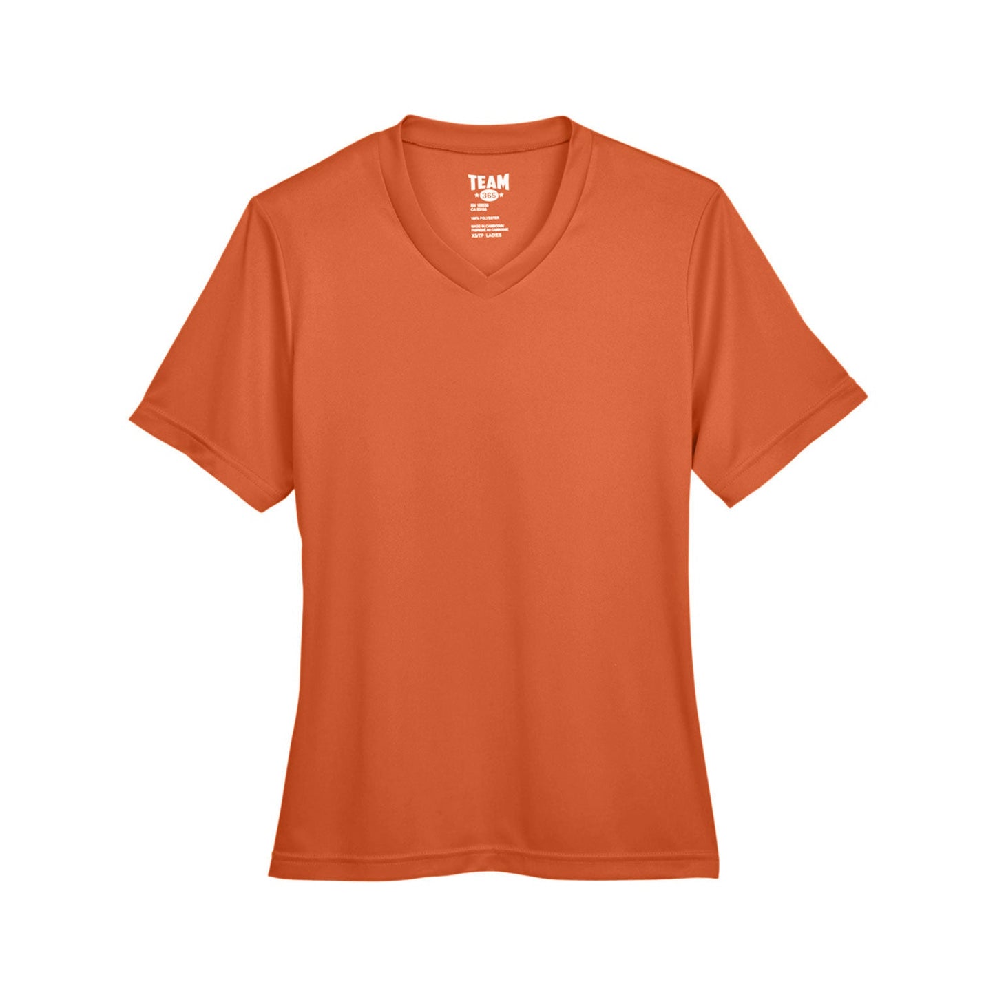 Black Performance T-Shirts - Team 365 - Moisture-Wicking