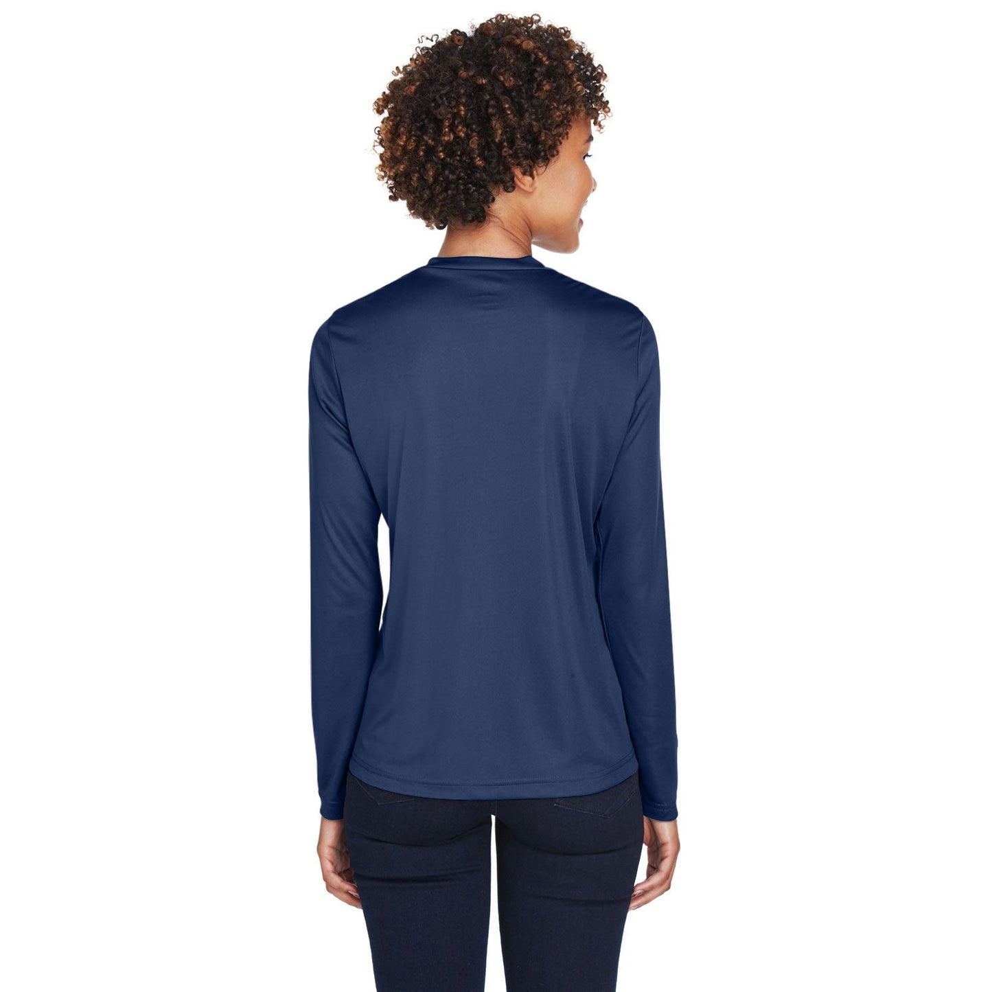 Black T-Shirts - Team 365 - Moisture-Wicking Fabric