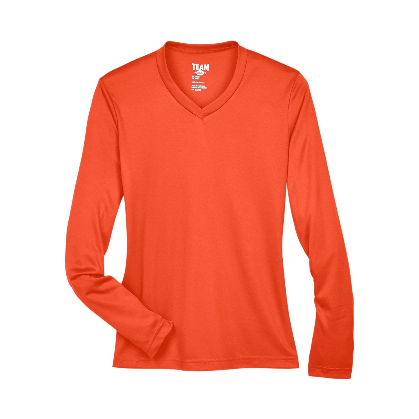 Black T-Shirts - Team 365 - Moisture-Wicking Fabric