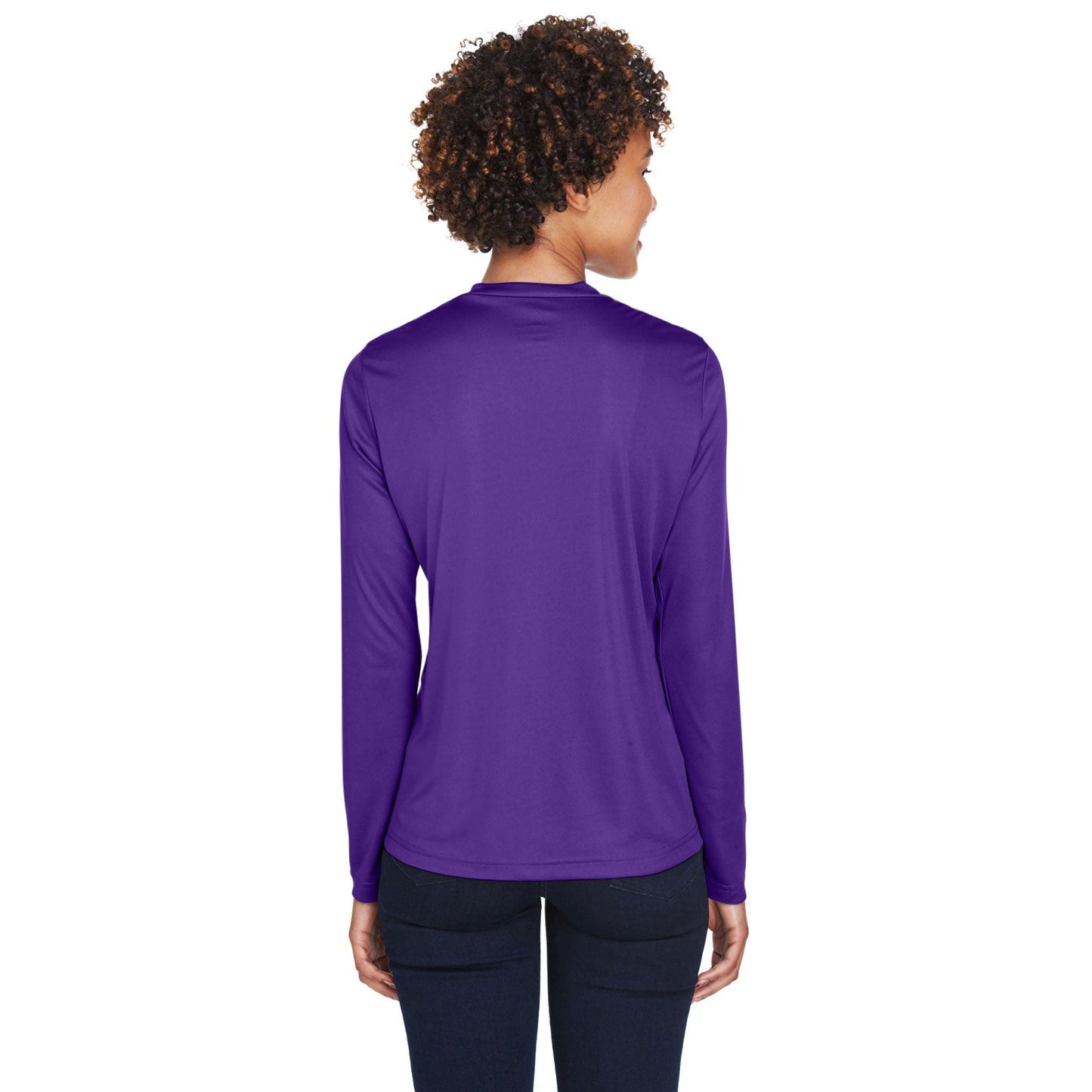 Black T-Shirts - Team 365 - Moisture-Wicking Fabric