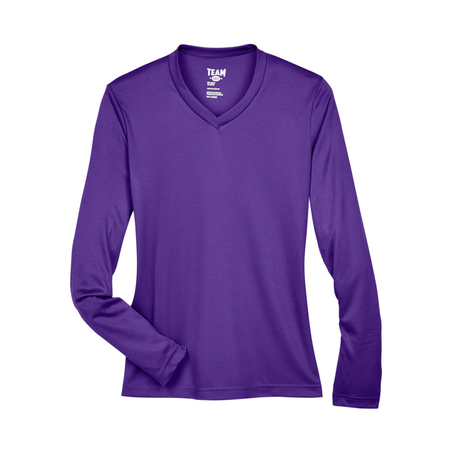 Black T-Shirts - Team 365 - Moisture-Wicking Fabric