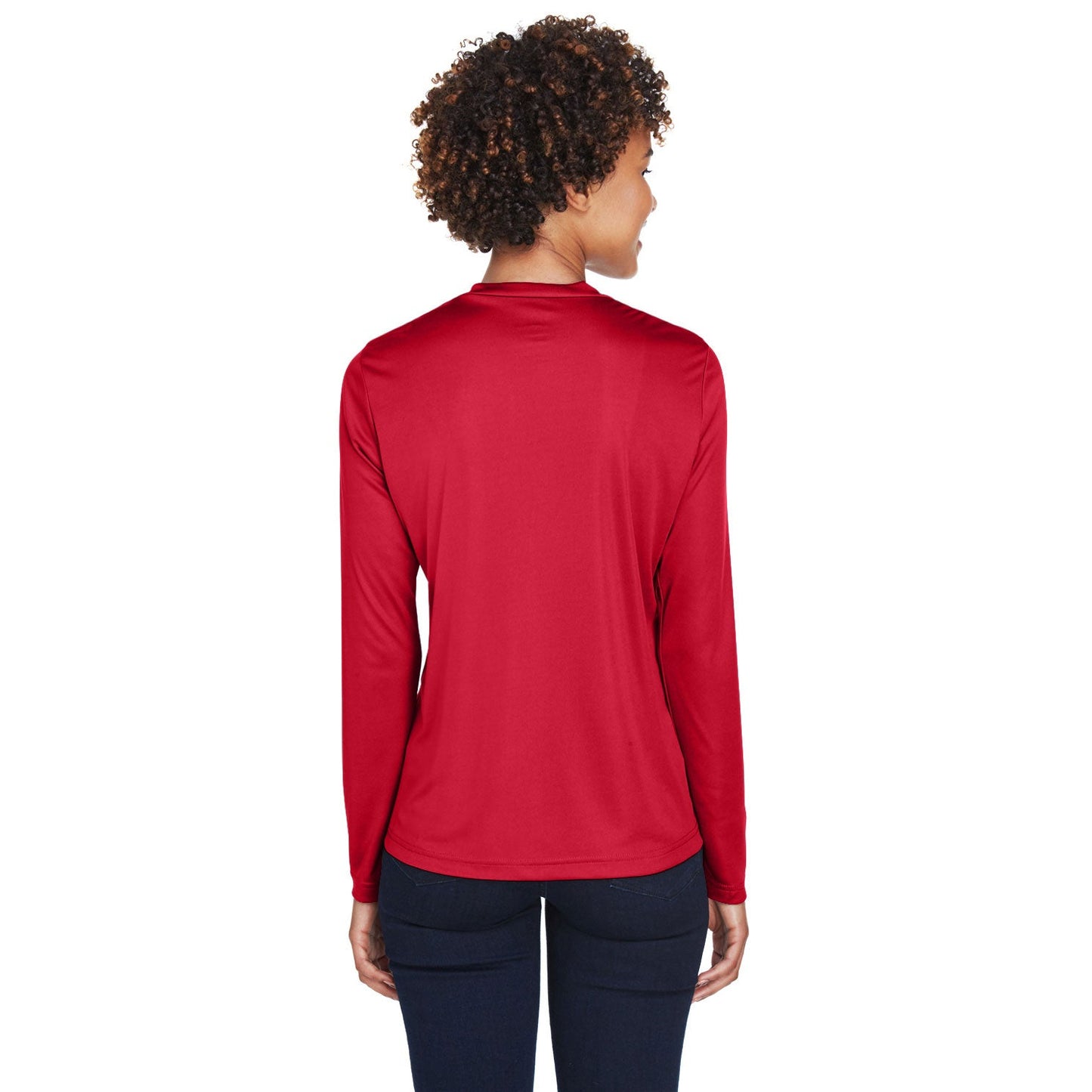 Black T-Shirts - Team 365 - Moisture-Wicking Fabric