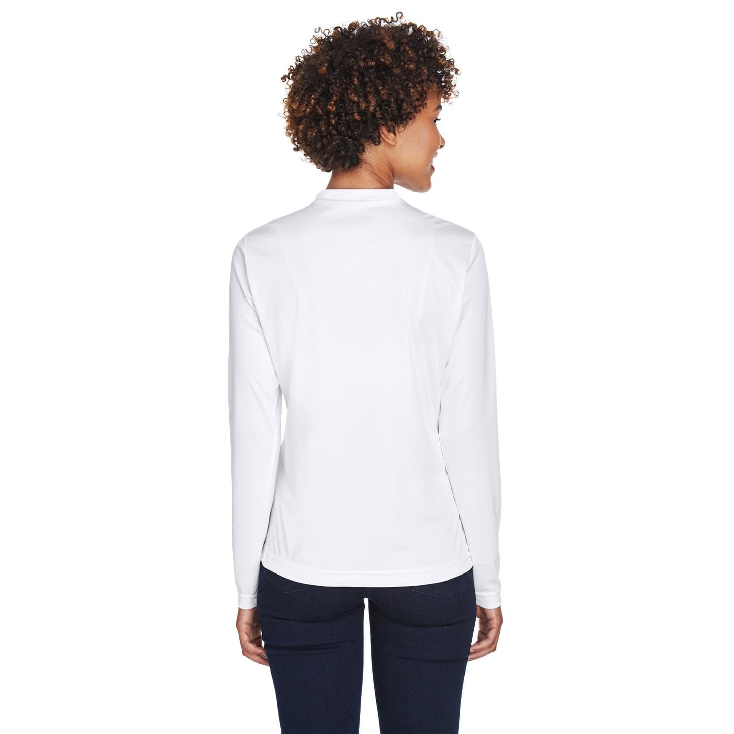 Black T-Shirts - Team 365 - Moisture-Wicking Fabric