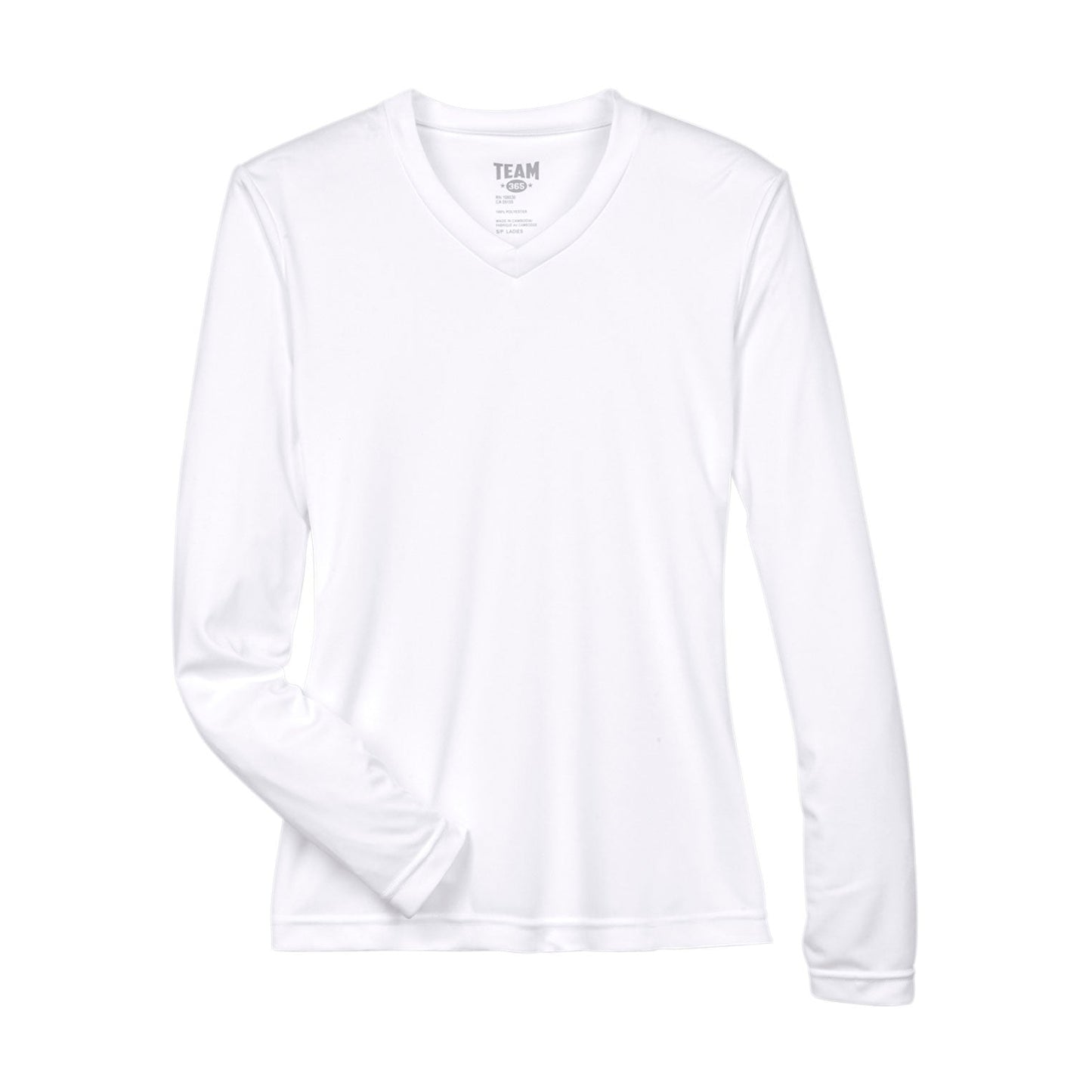 Black T-Shirts - Team 365 - Moisture-Wicking Fabric