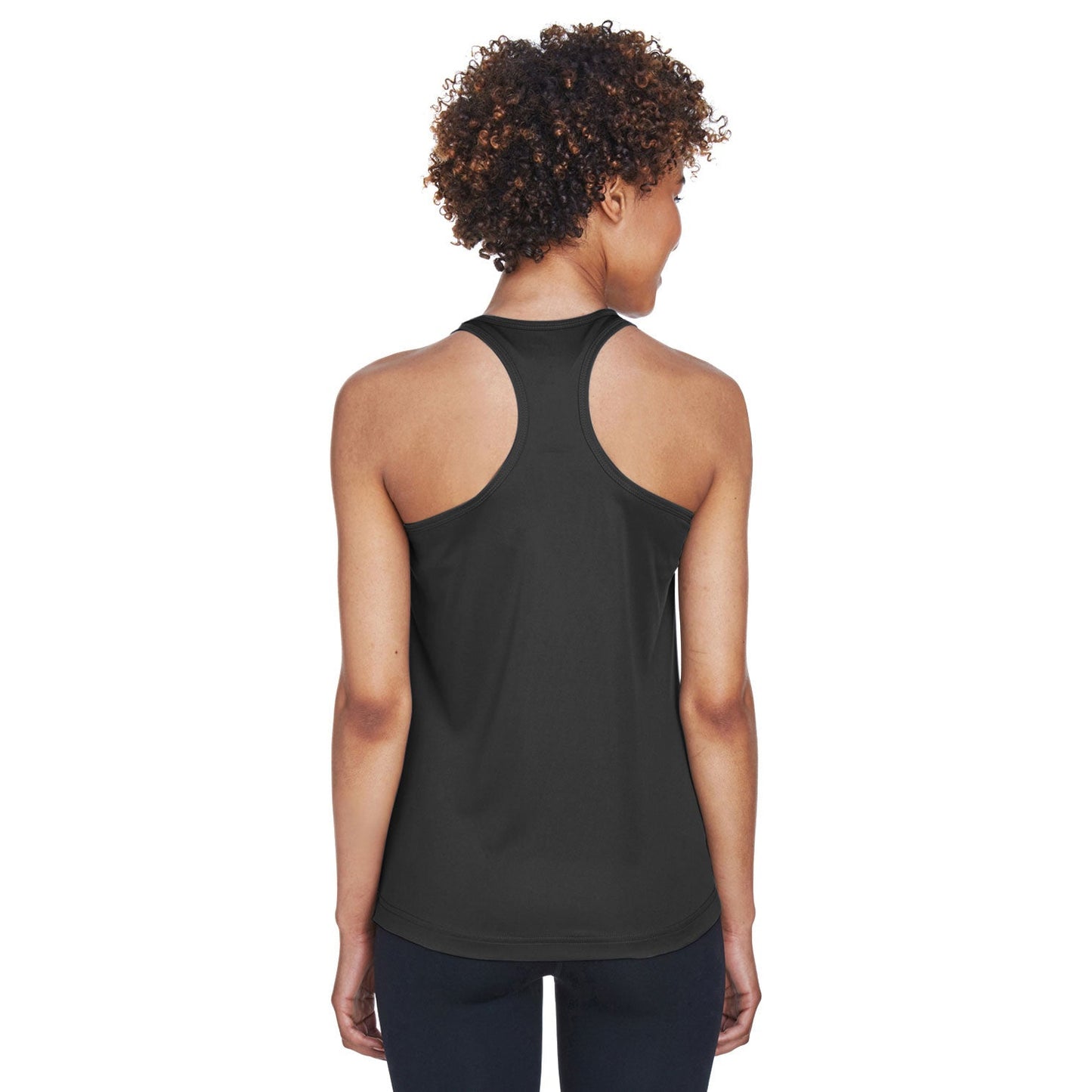Black Tank Tops - Team 365 - Performance Fabric