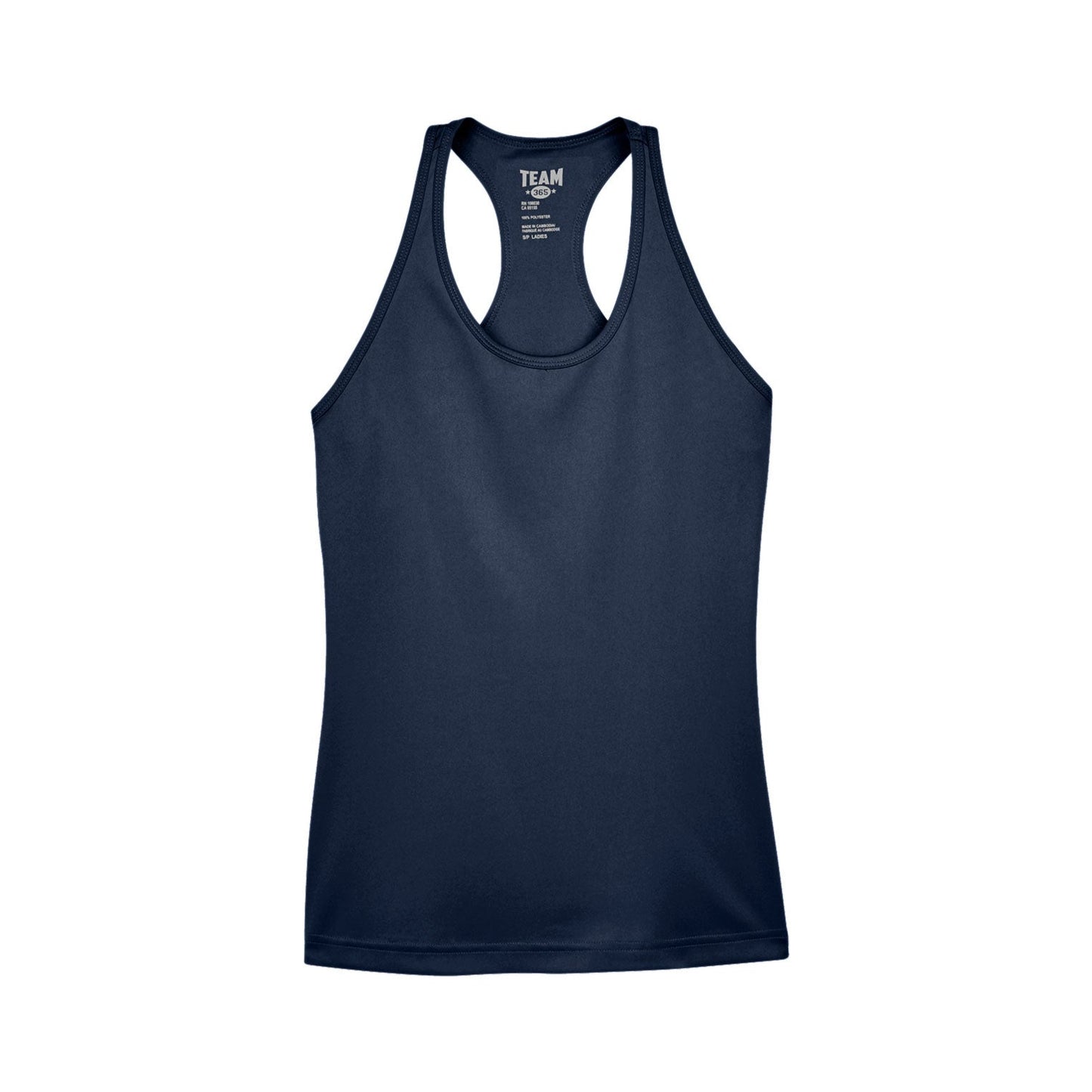 Black Tank Tops - Team 365 - Performance Fabric