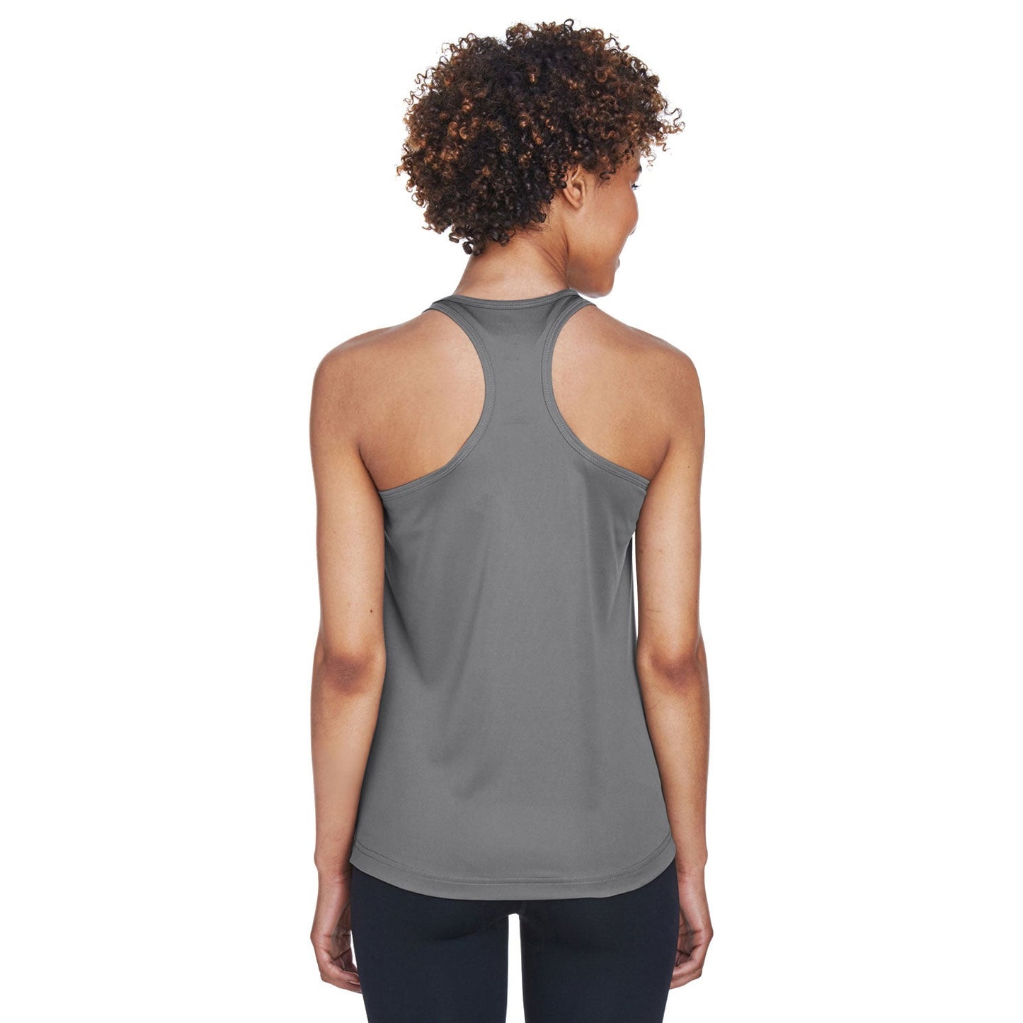Black Tank Tops - Team 365 - Performance Fabric