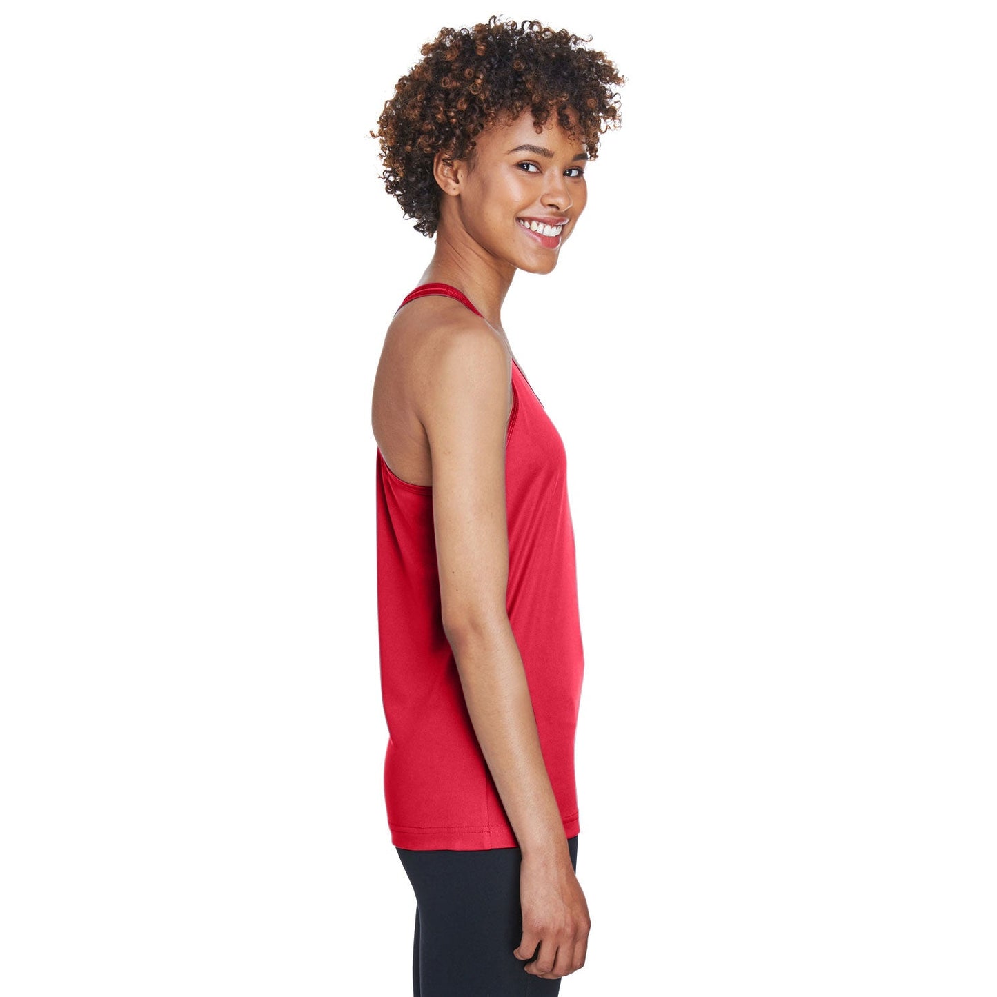 Black Tank Tops - Team 365 - Performance Fabric