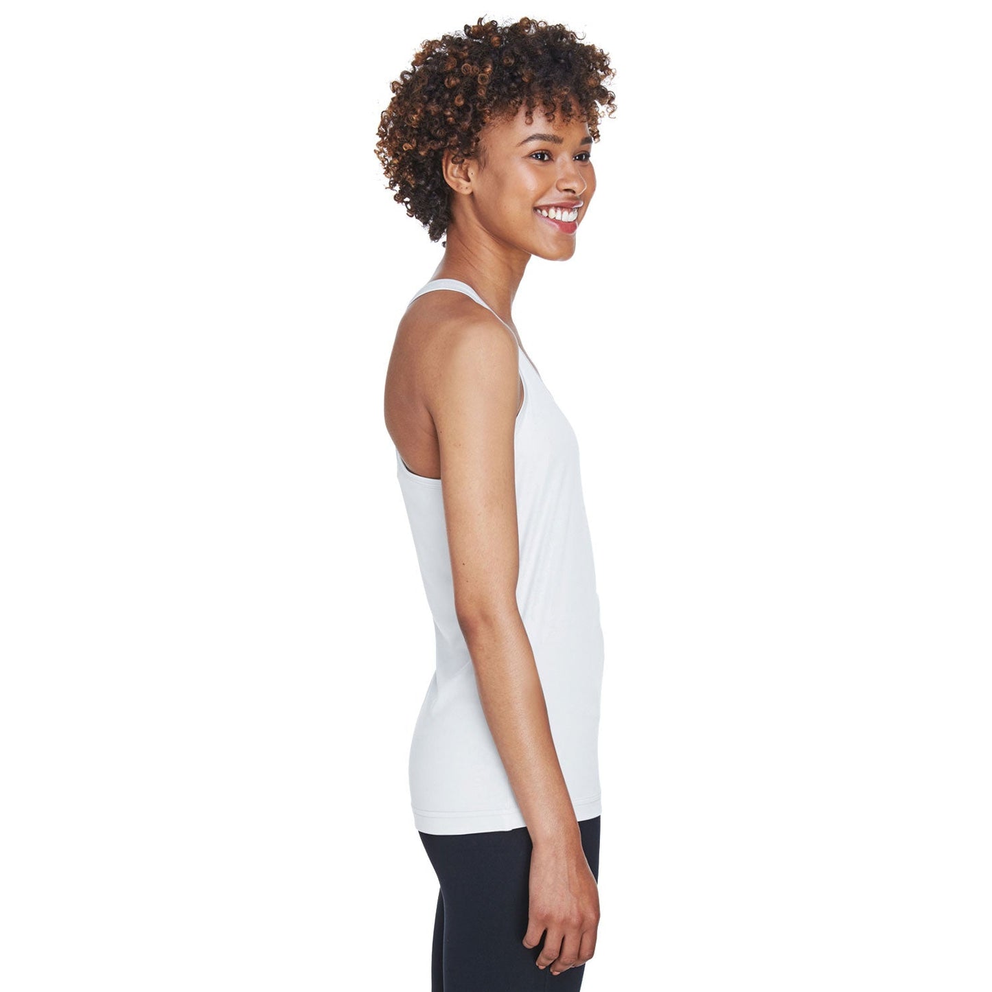 Black Tank Tops - Team 365 - Performance Fabric