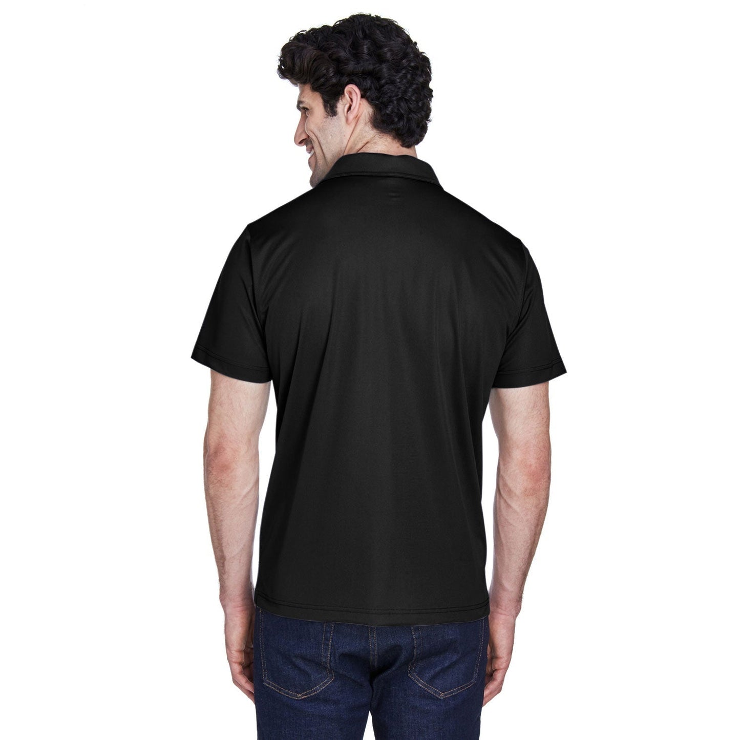 Black Polo Shirt - Team 365 - Snag Protection