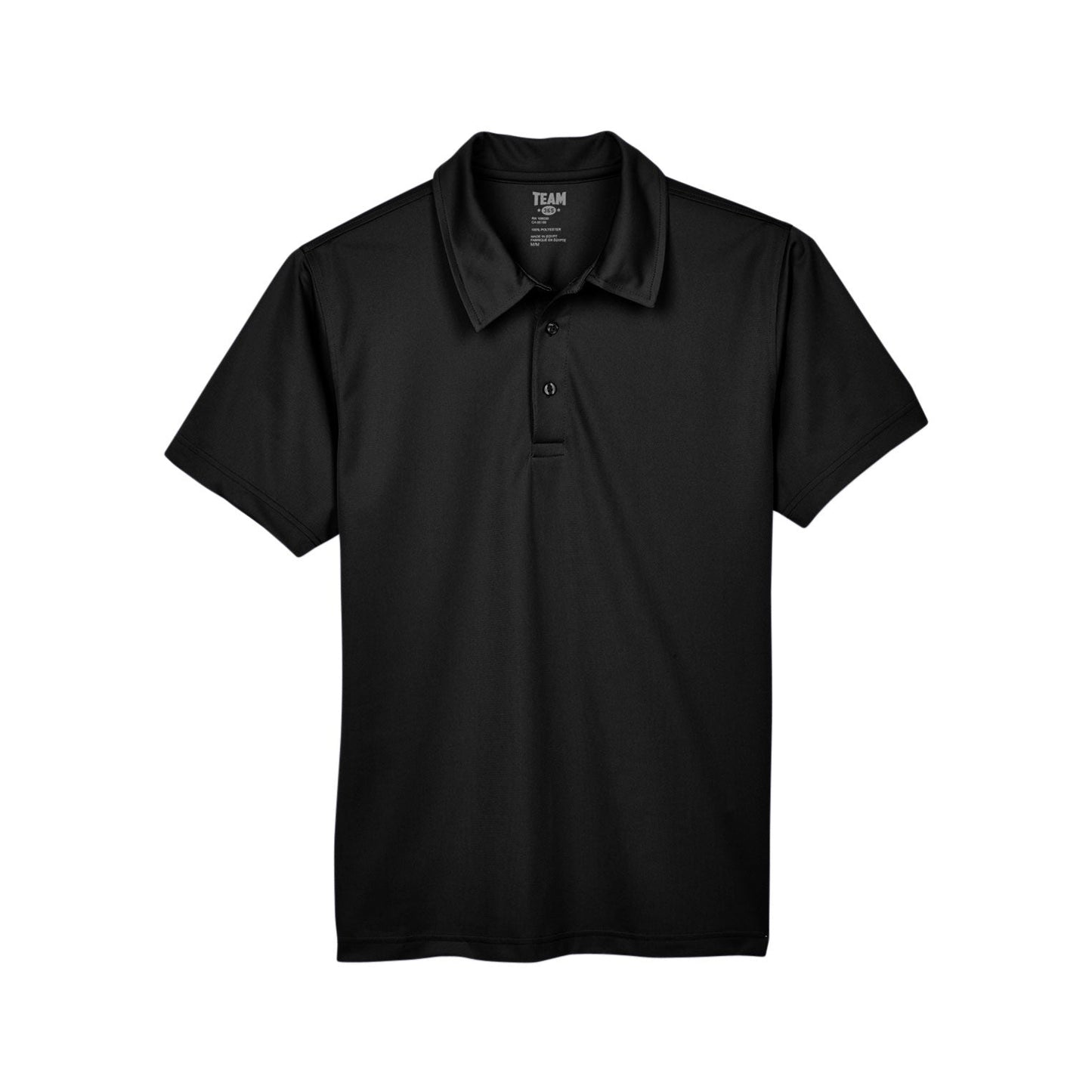 Black Polo Shirt - Team 365 - Snag Protection