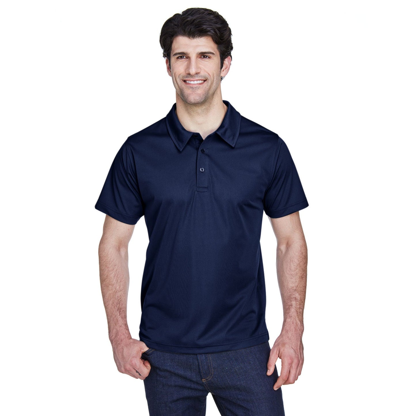 Black Polo Shirt - Team 365 - Snag Protection