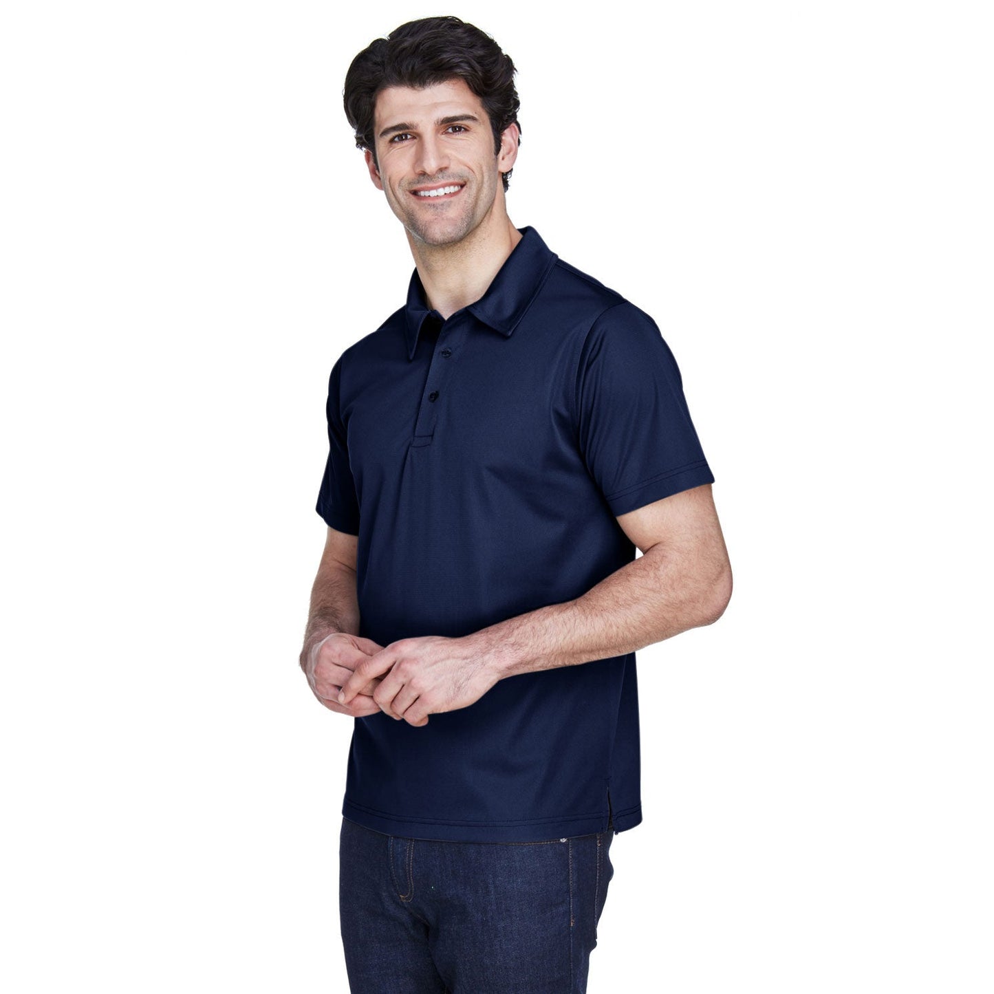 Black Polo Shirt - Team 365 - Snag Protection