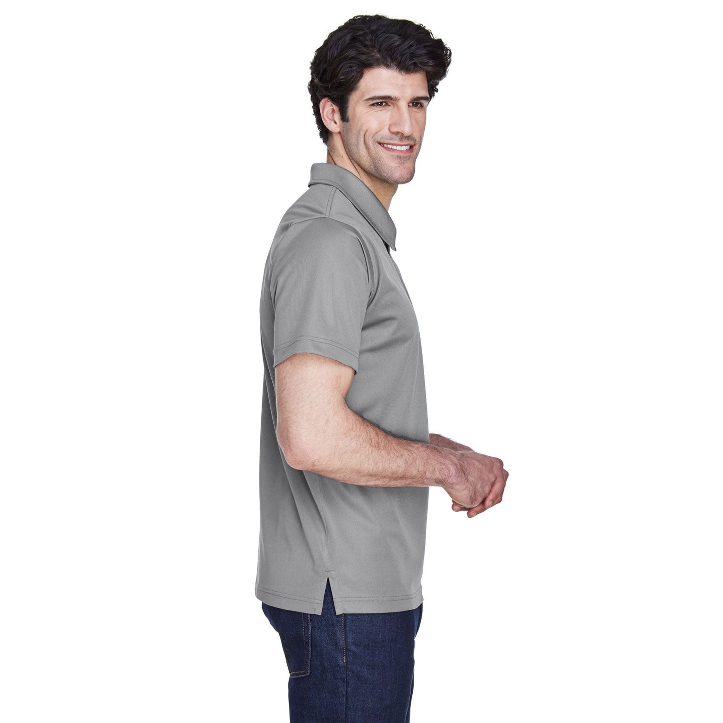 Black Polo Shirt - Team 365 - Snag Protection