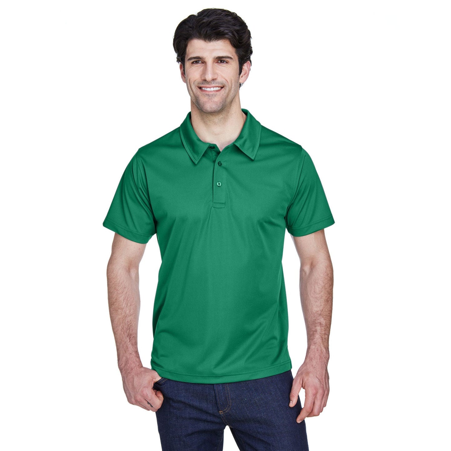 Black Polo Shirt - Team 365 - Snag Protection