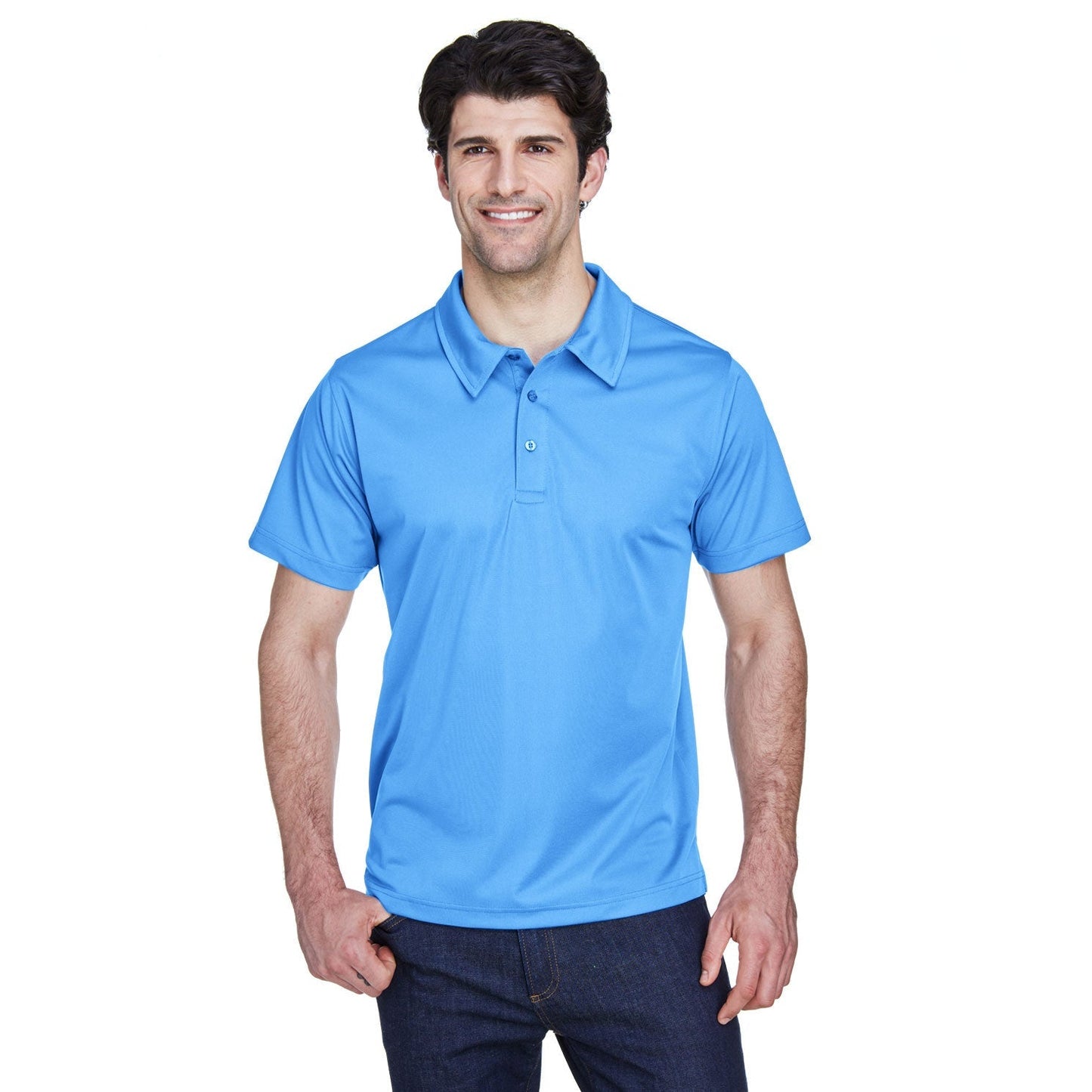Black Polo Shirt - Team 365 - Snag Protection