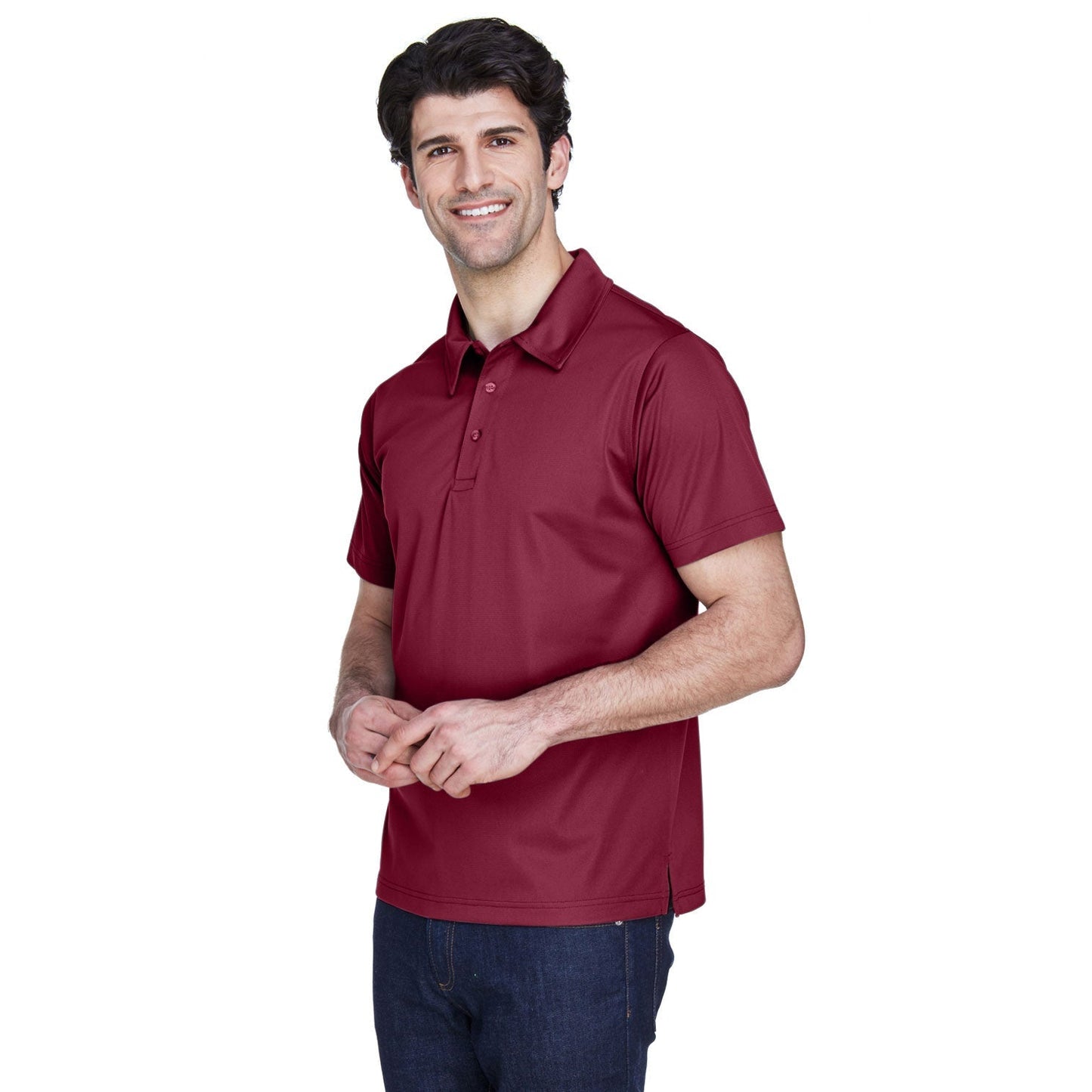 Black Polo Shirt - Team 365 - Snag Protection