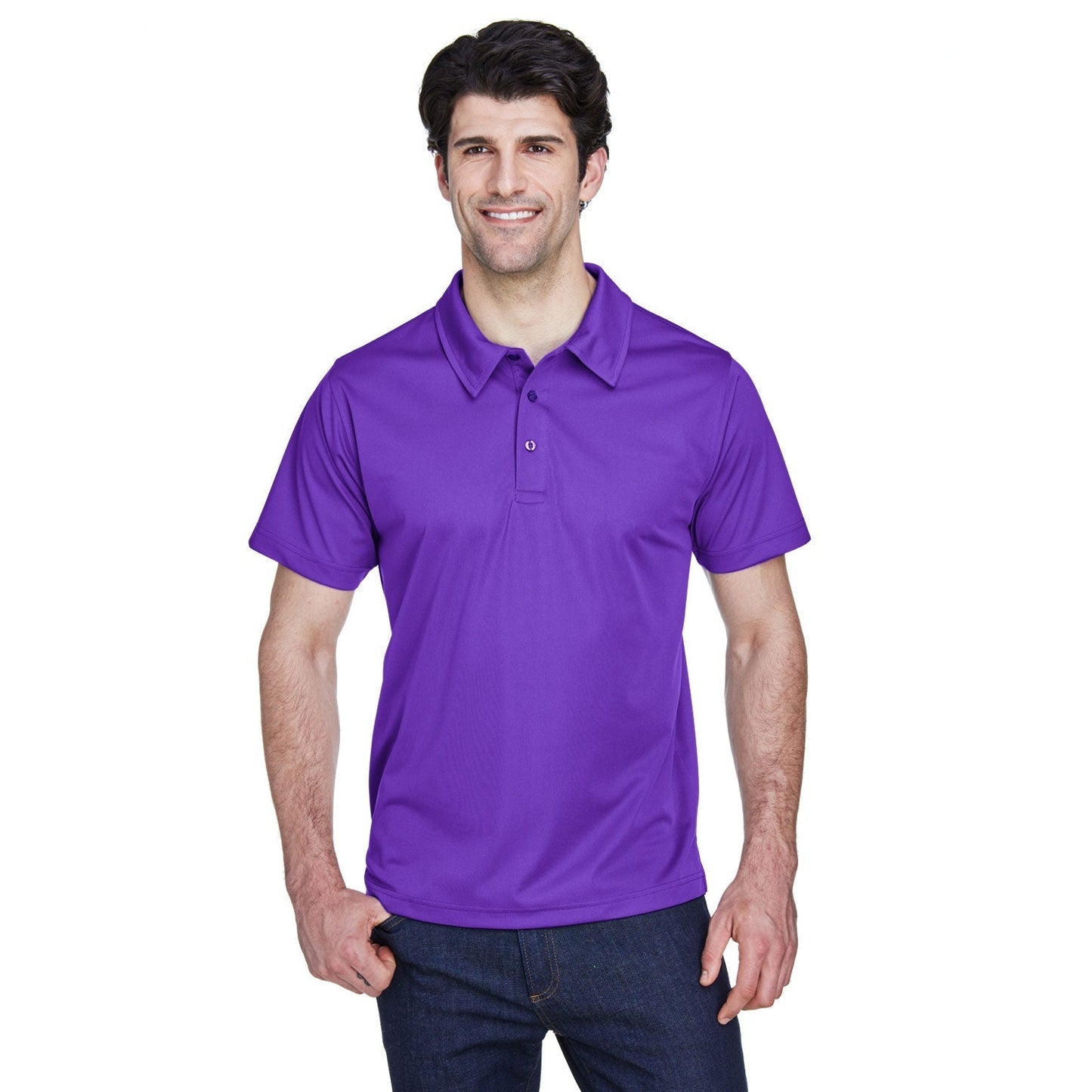 Black Polo Shirt - Team 365 - Snag Protection