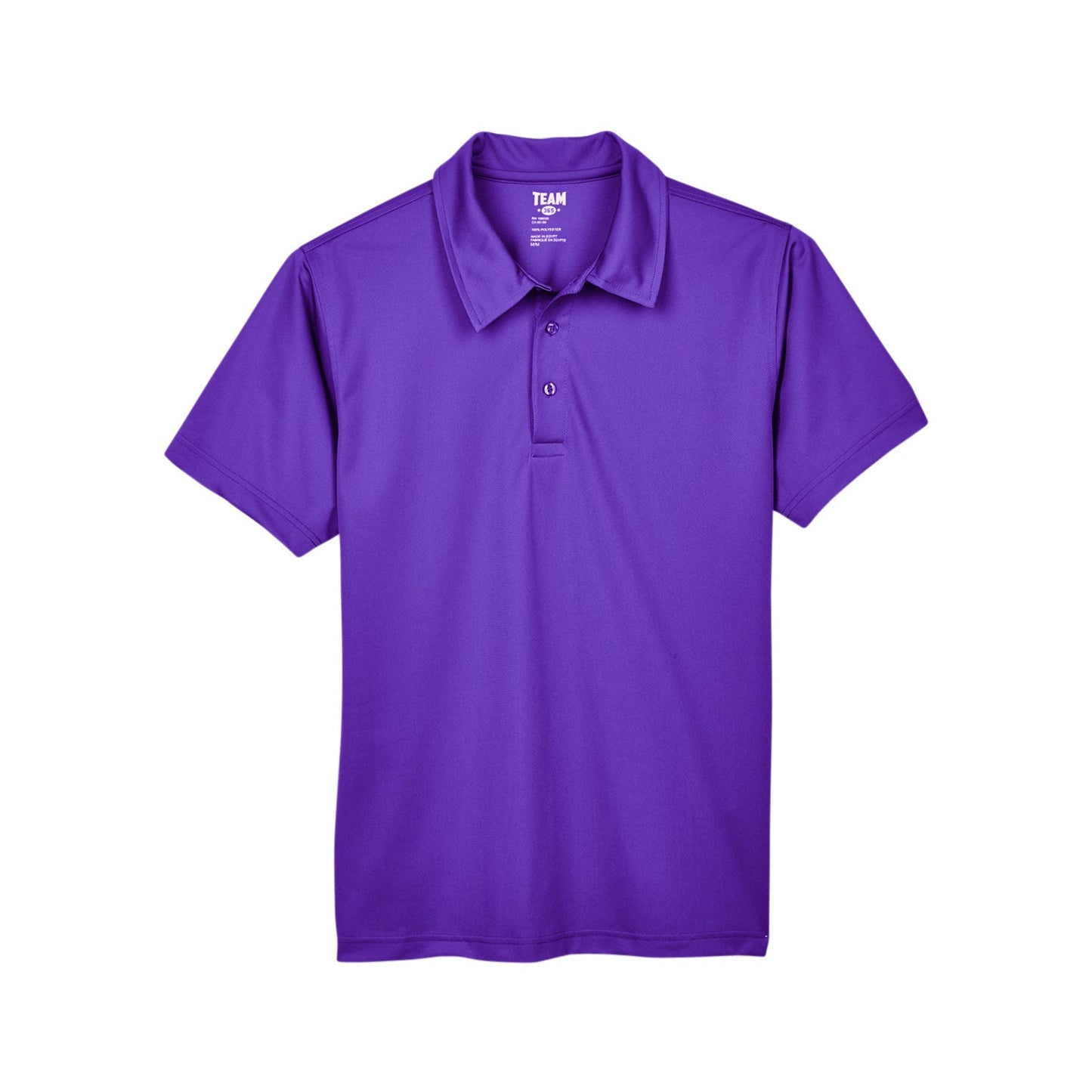 Black Polo Shirt - Team 365 - Snag Protection