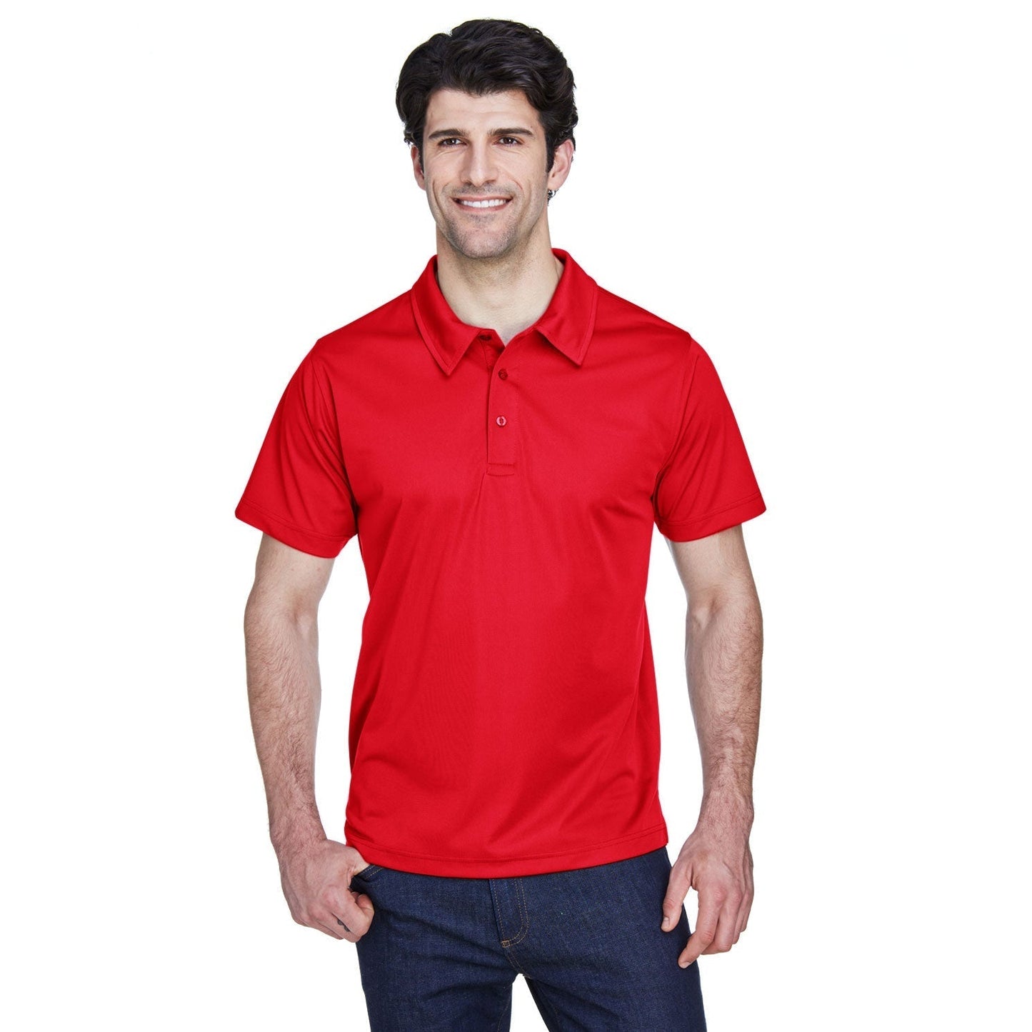 Black Polo Shirt - Team 365 - Snag Protection