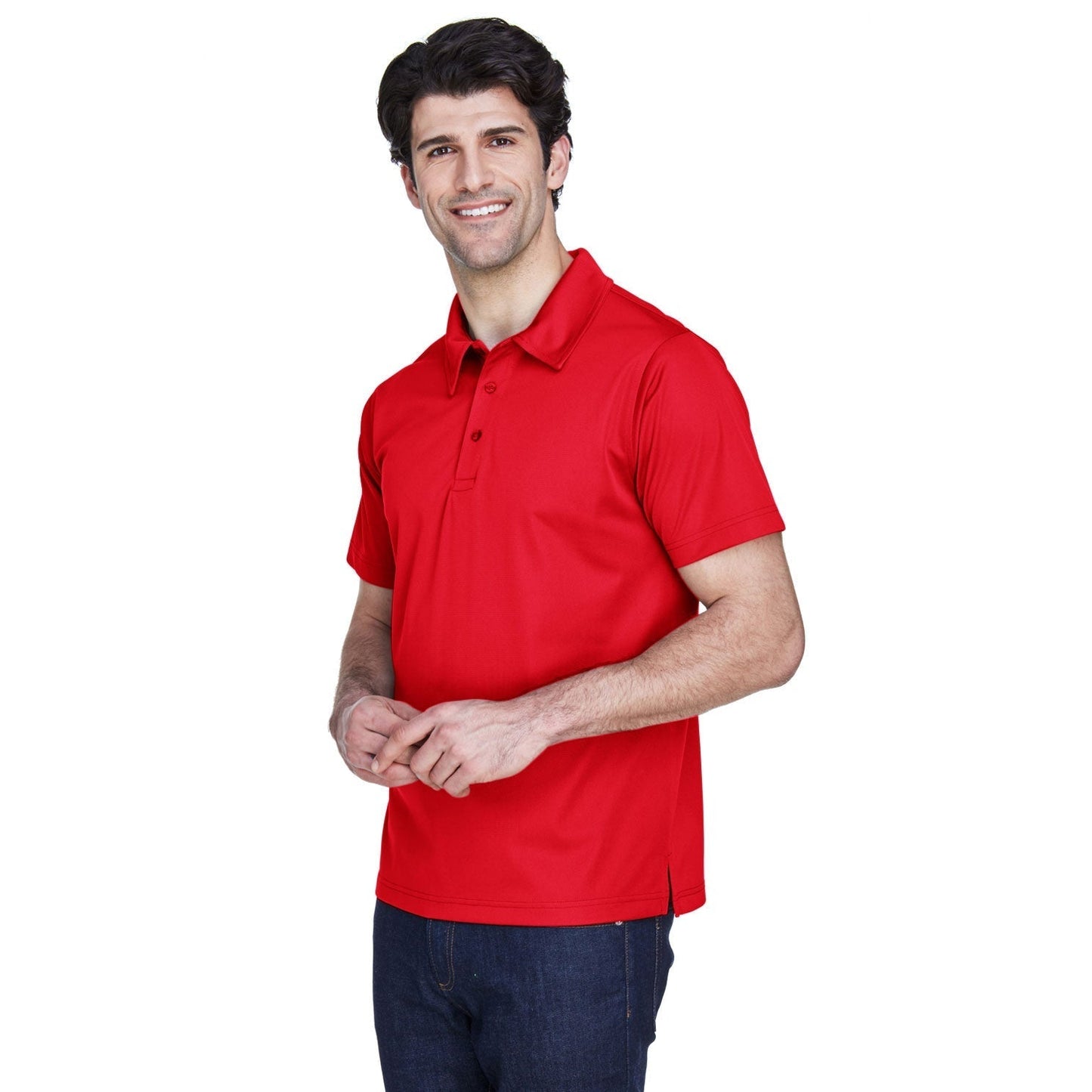 Black Polo Shirt - Team 365 - Snag Protection