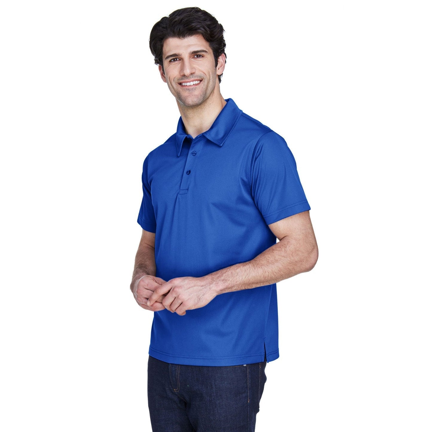 Black Polo Shirt - Team 365 - Snag Protection