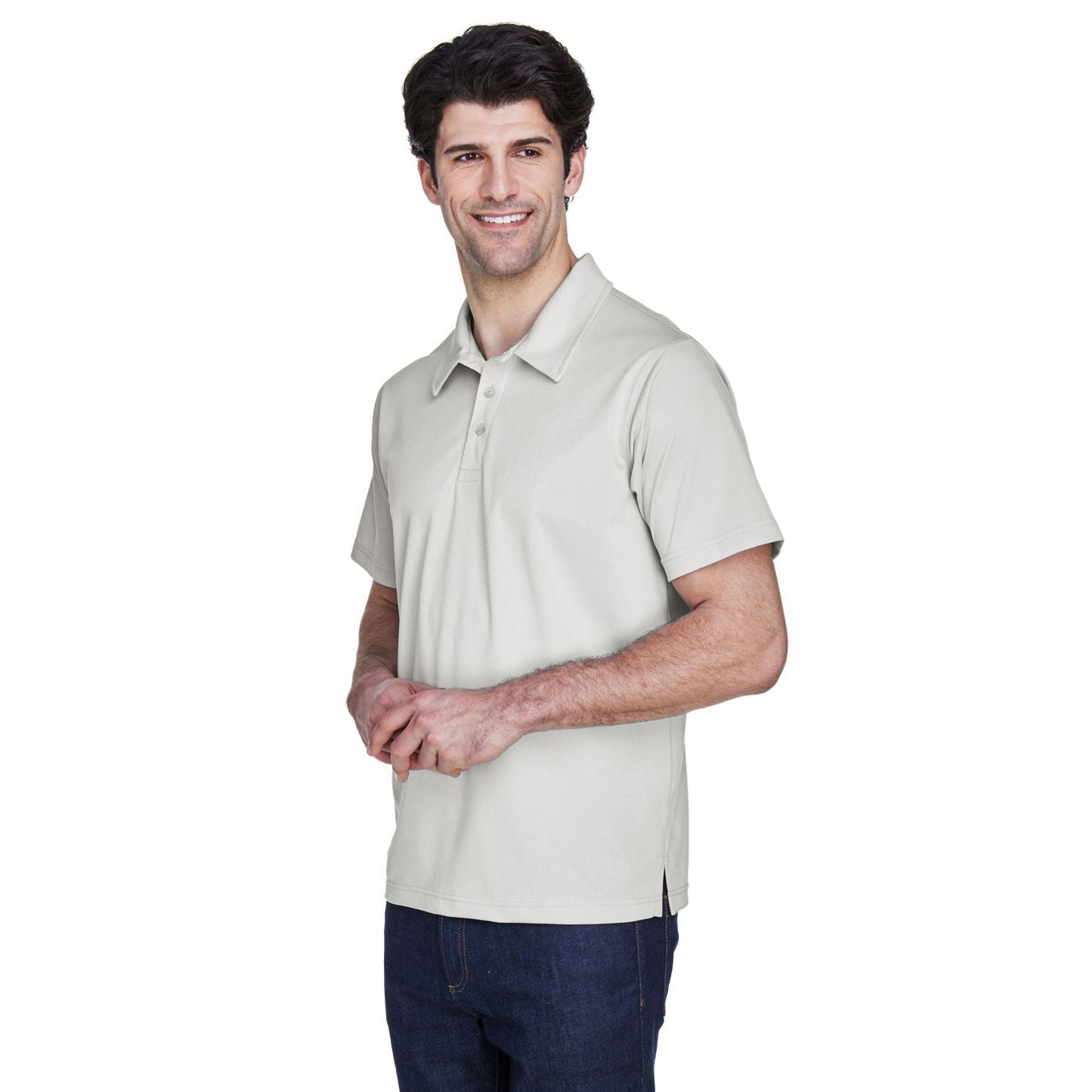 Black Polo Shirt - Team 365 - Snag Protection