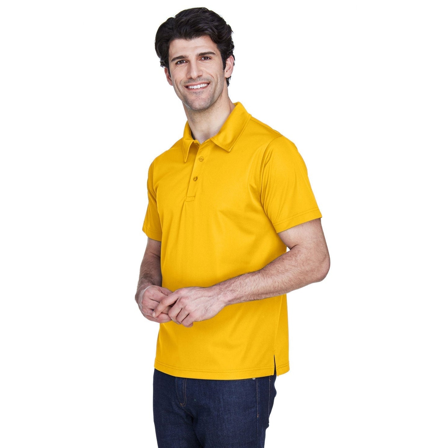 Black Polo Shirt - Team 365 - Snag Protection