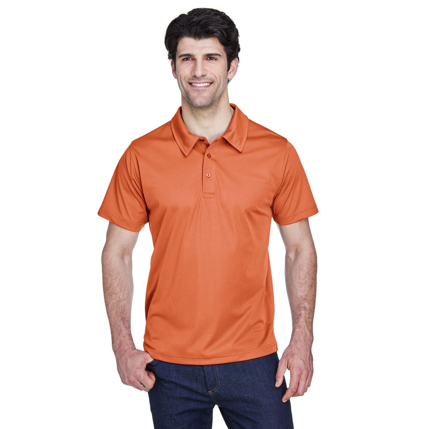 Black Polo Shirt - Team 365 - Snag Protection