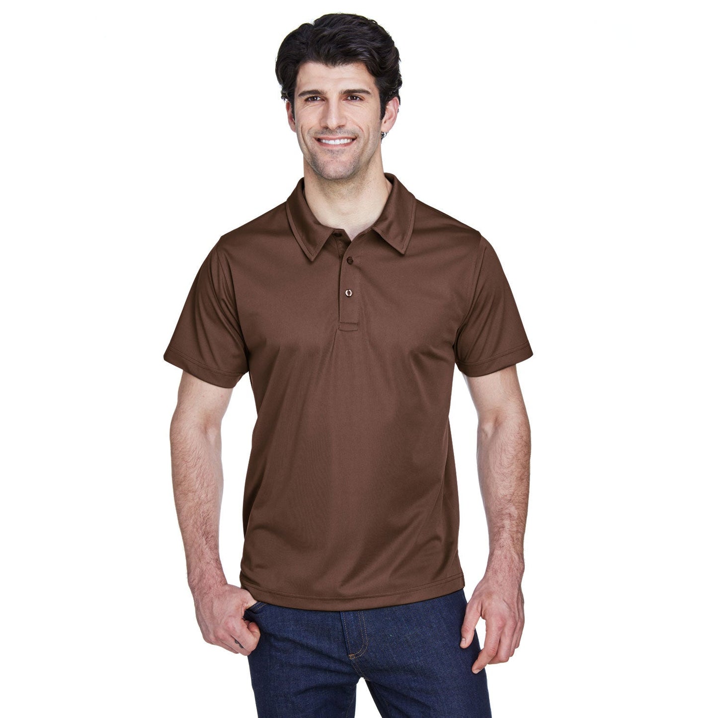 Black Polo Shirt - Team 365 - Snag Protection
