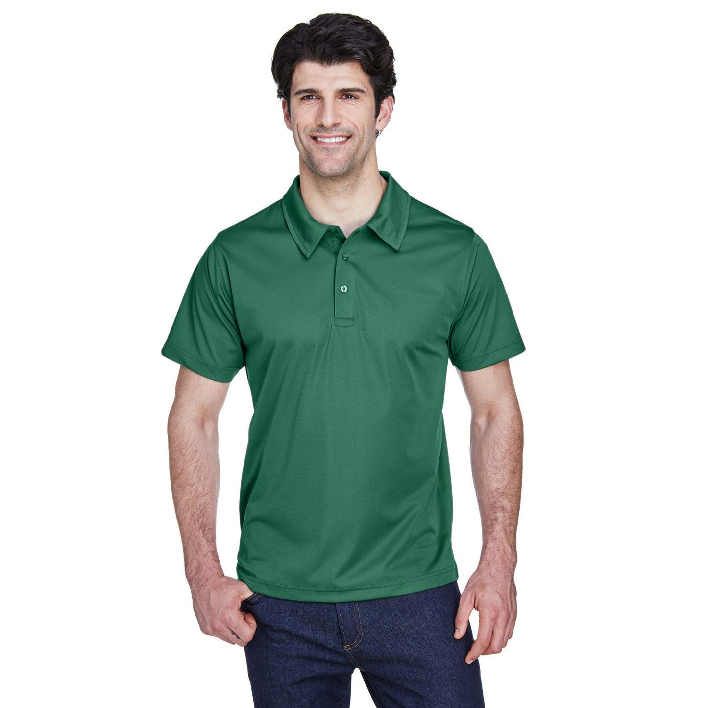 Black Polo Shirt - Team 365 - Snag Protection