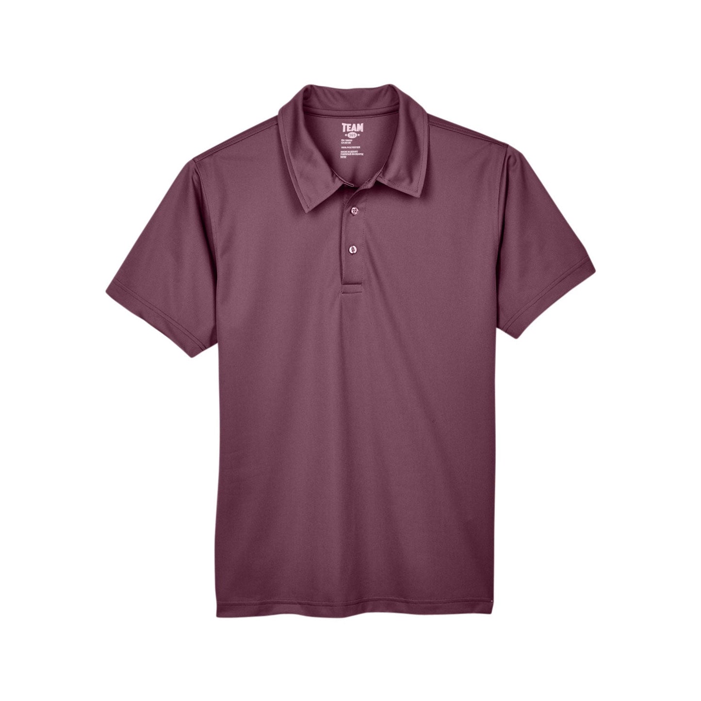 Black Polo Shirt - Team 365 - Snag Protection