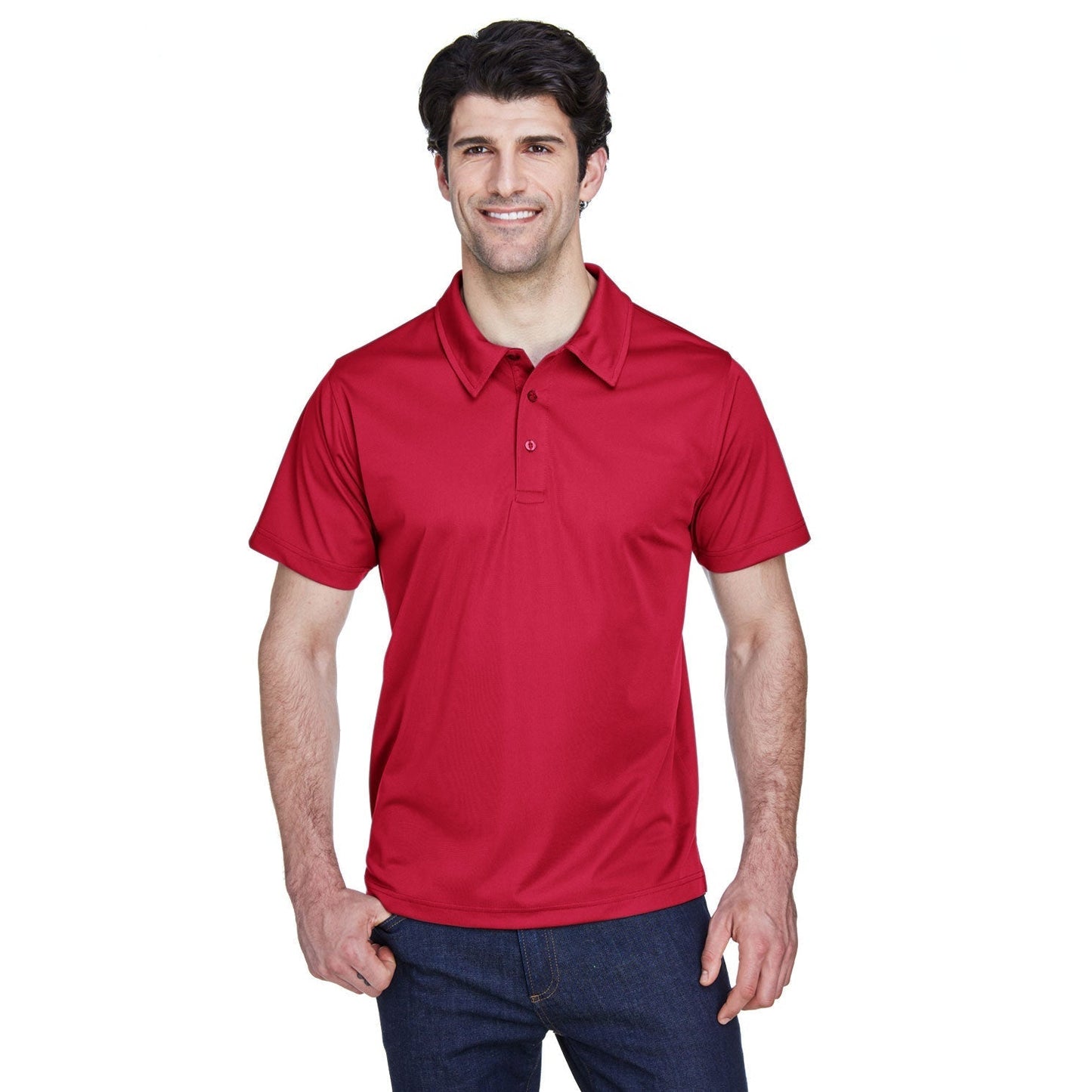 Black Polo Shirt - Team 365 - Snag Protection